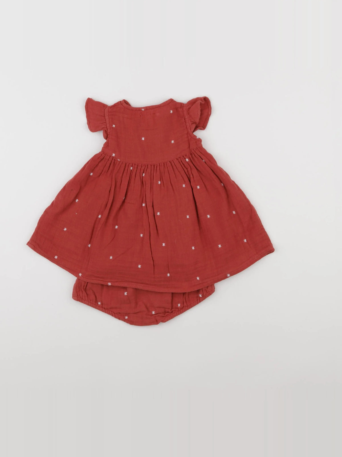 Boutchou - robe marron - 6 mois