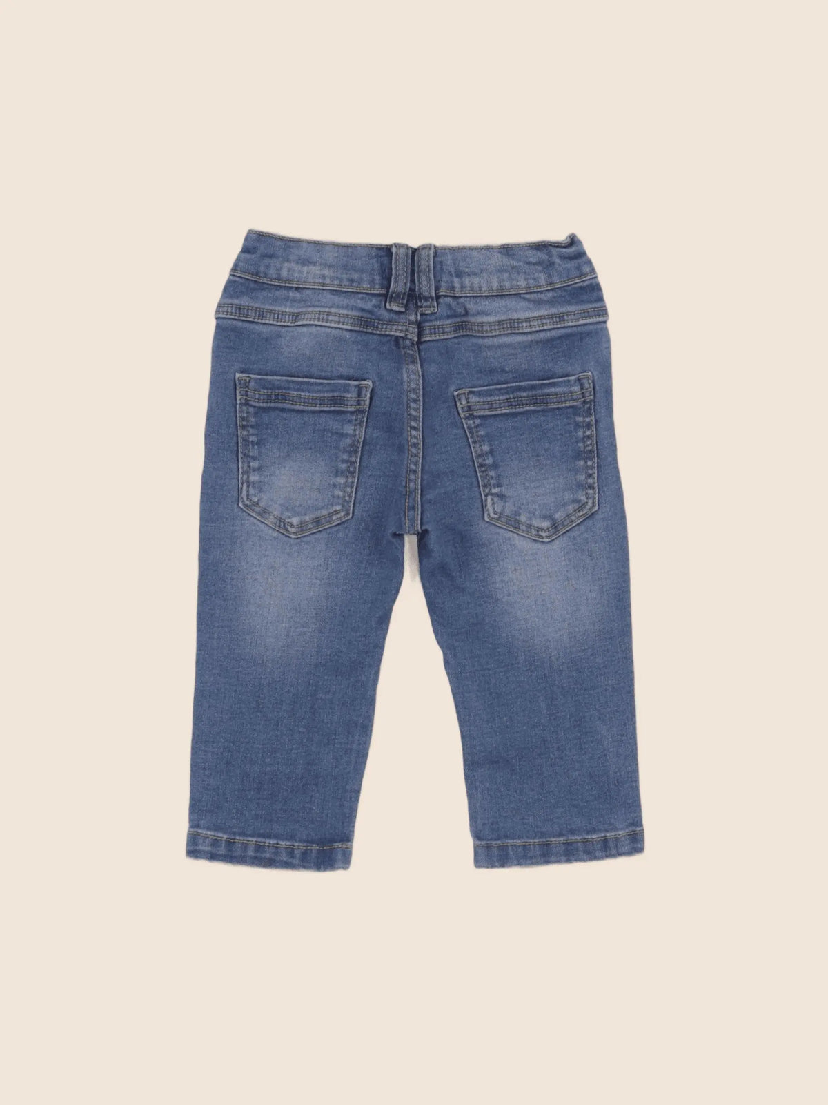 Vertbaudet - jean bleu - 9 mois