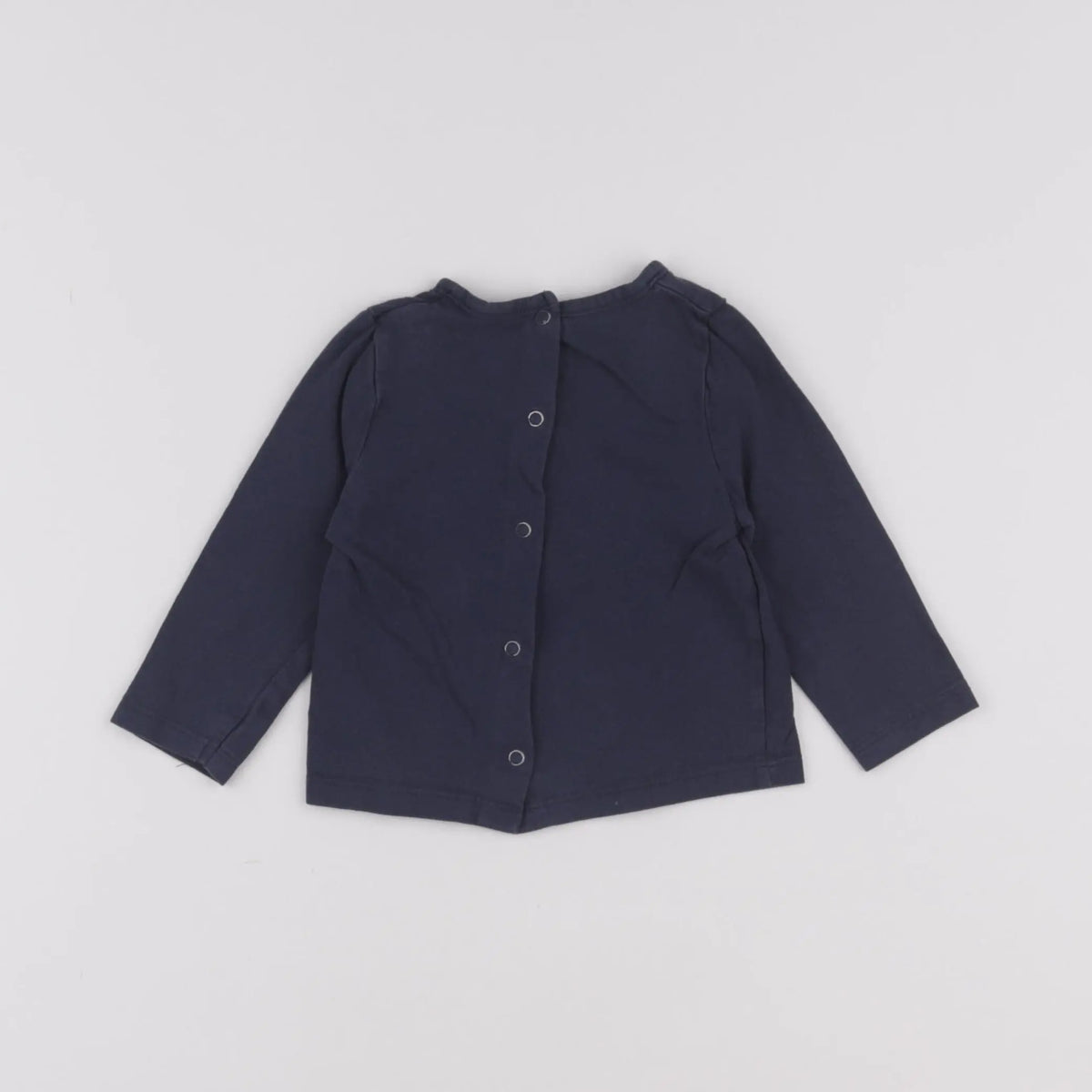 Vertbaudet - tee-shirt bleu - 6 mois