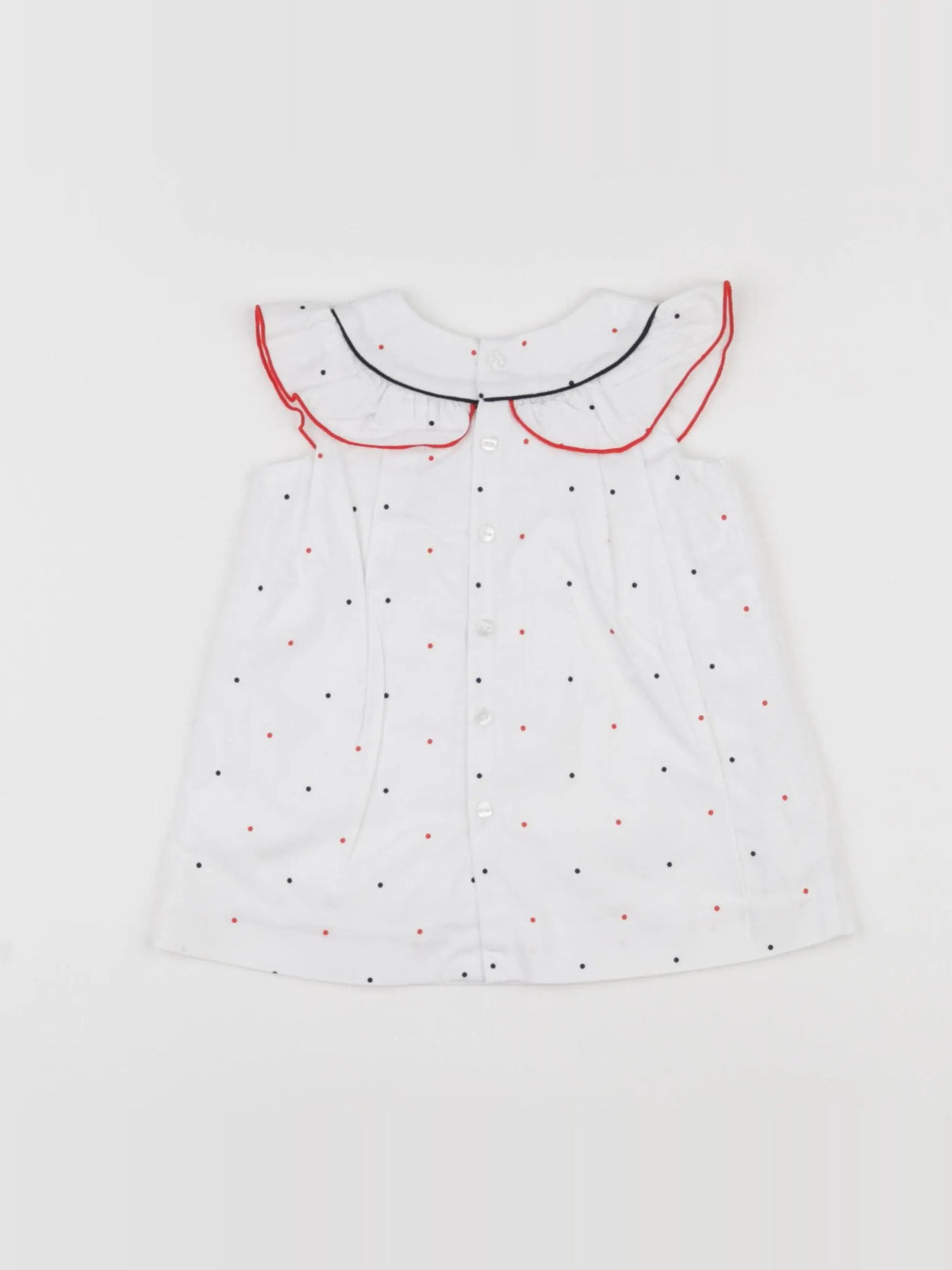 Jacadi - robe blanc - 6 mois