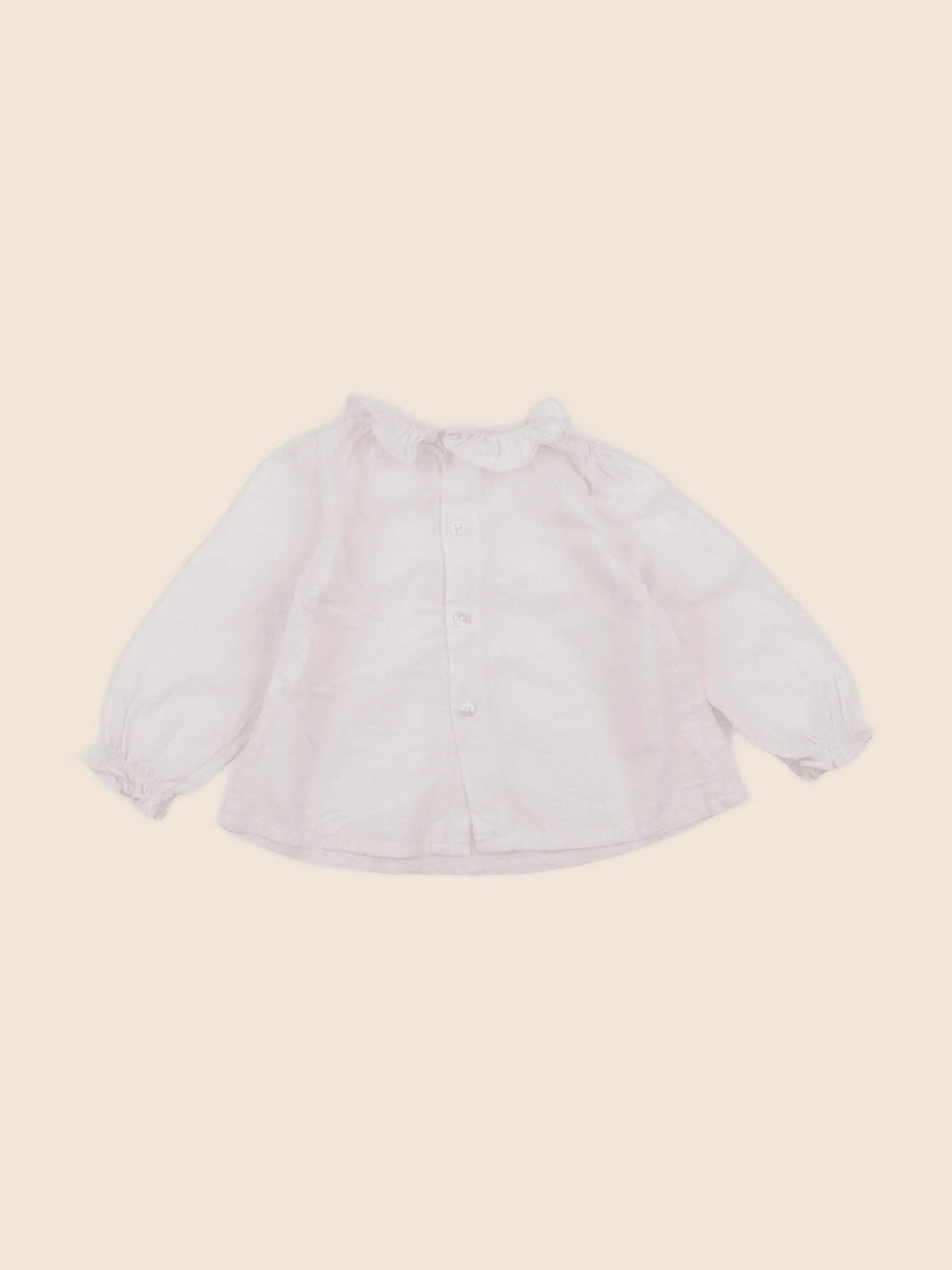 Lola Palacios - blouse rose - 12 mois