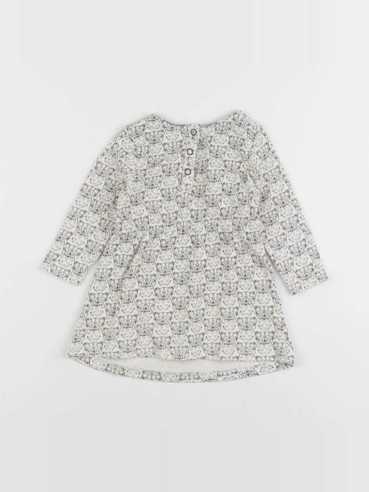 Tape à l'oeil - robe beige, blanc - 6 mois