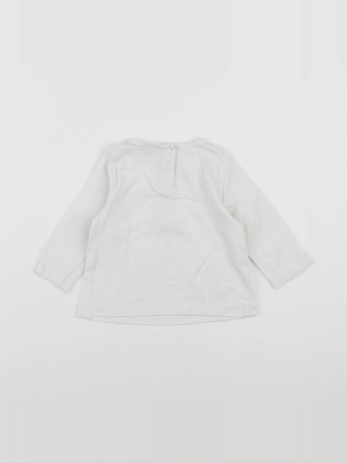 Tape à l'oeil - tee-shirt blanc - 6 mois