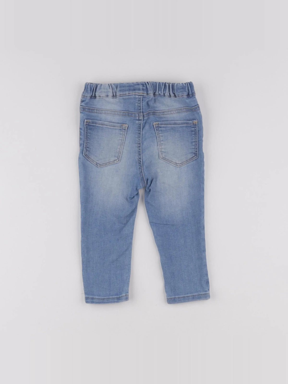 H&M - jegging bleu - 9/12 mois