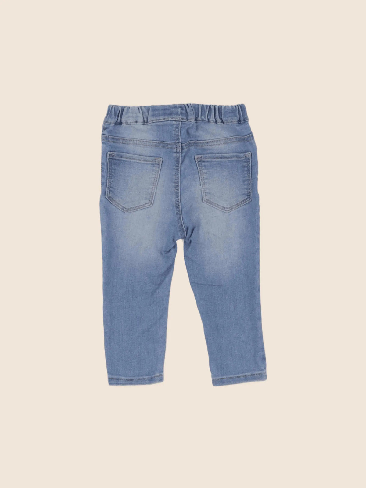 H&M - jegging bleu - 9/12 mois