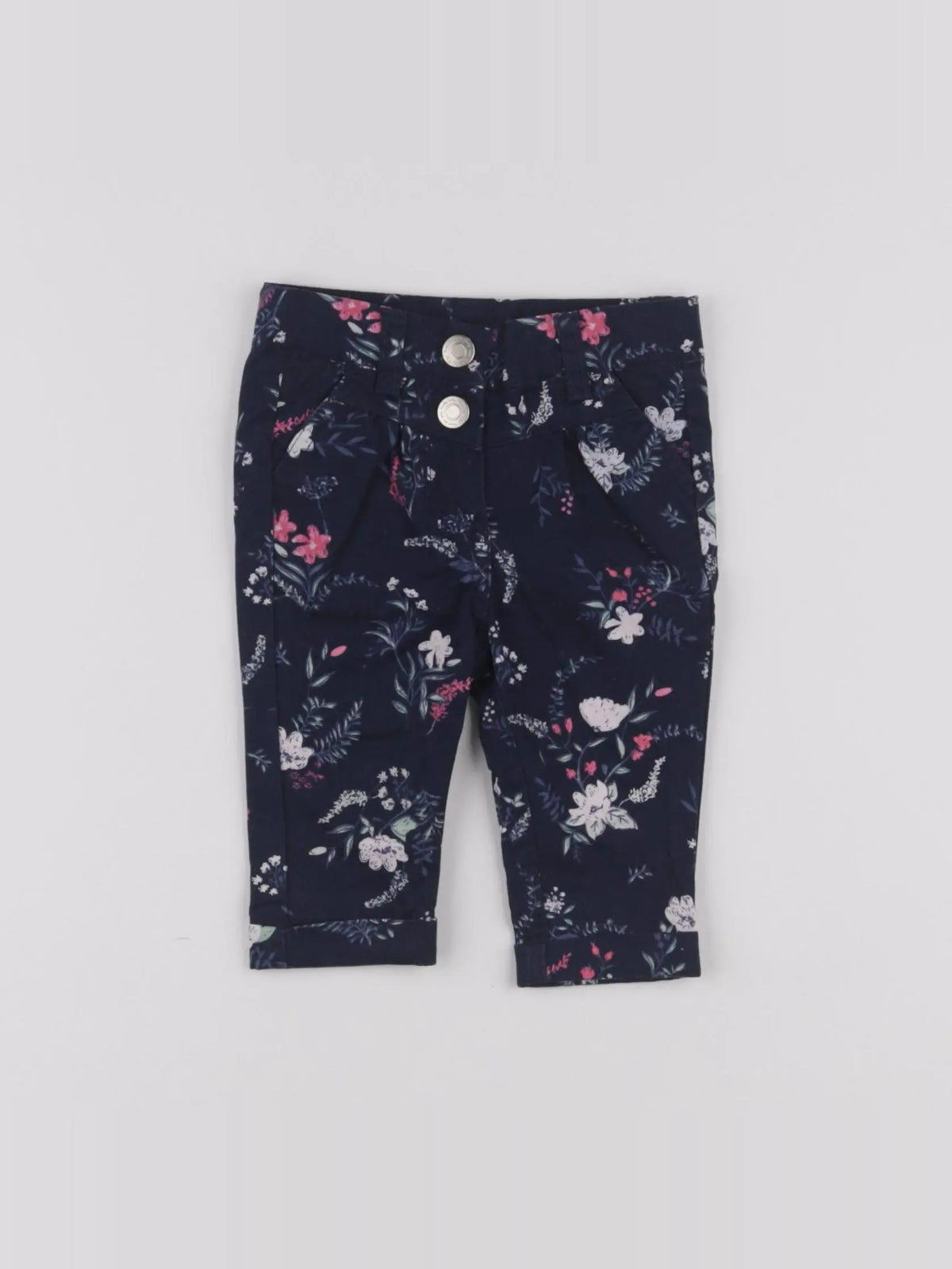 Tape à l'oeil - pantalon bleu - 3 mois