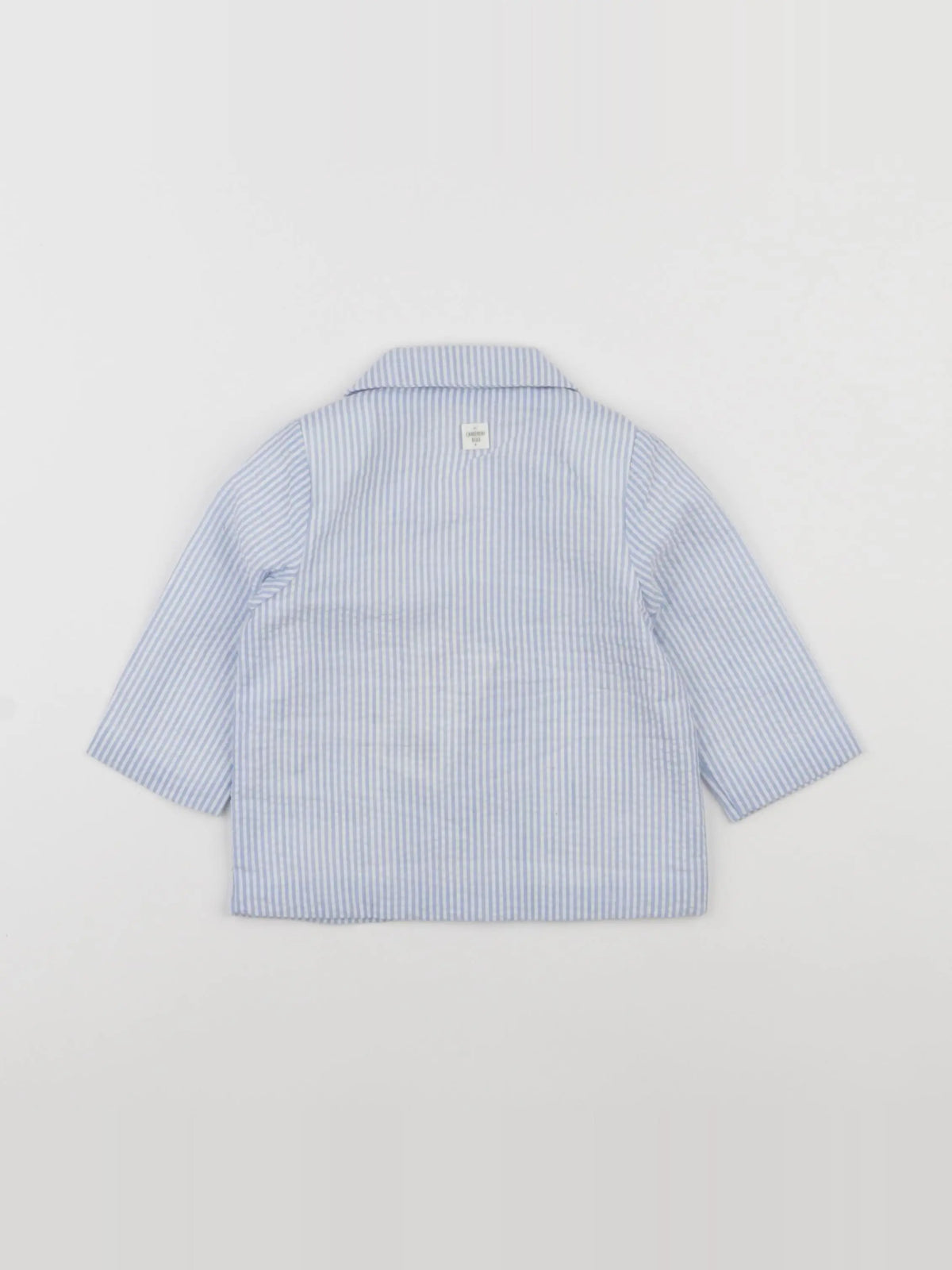 Carrément Beau - veste blanc, bleu - 6 mois
