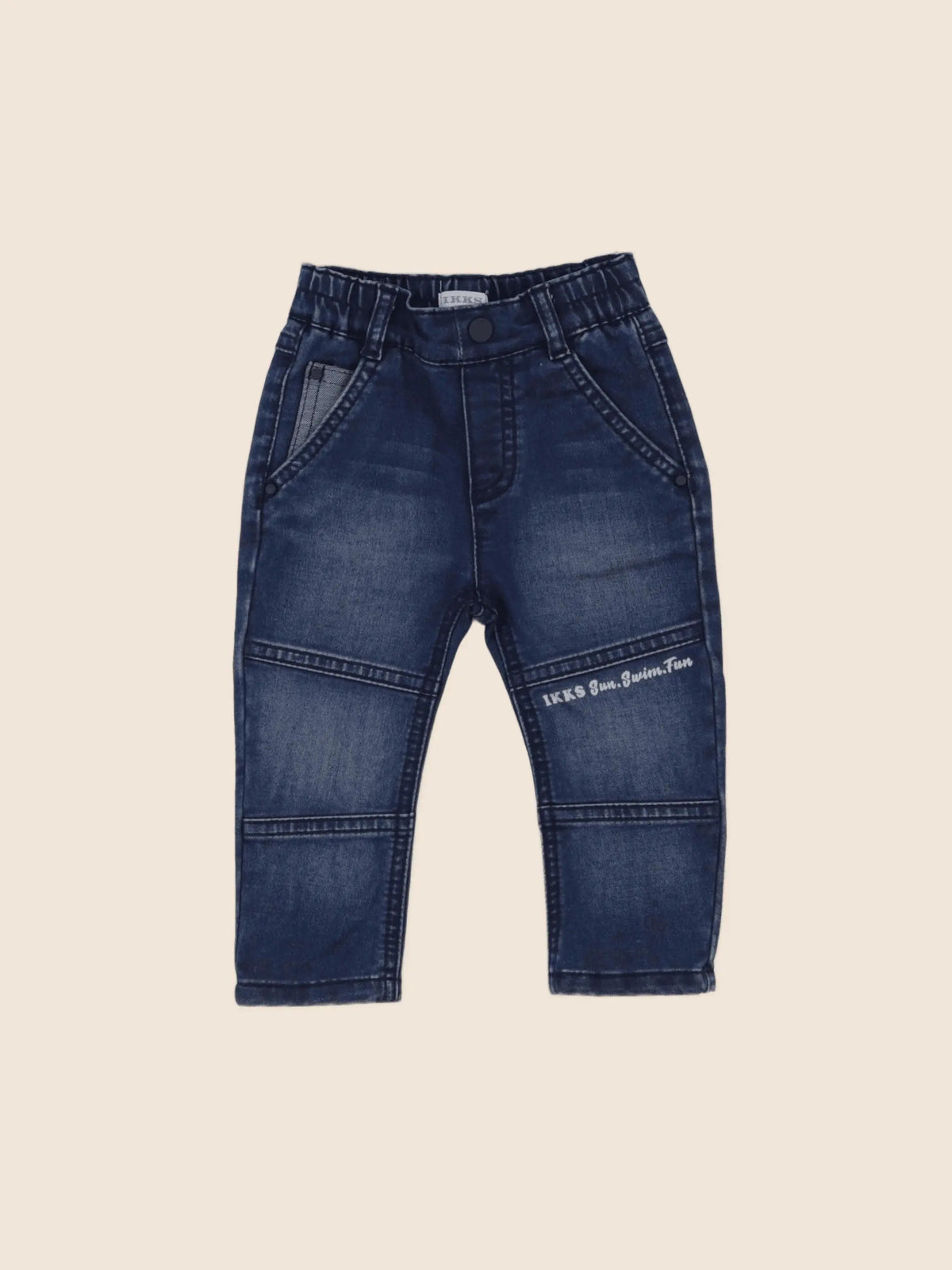 IKKS - jegging bleu - 12 mois