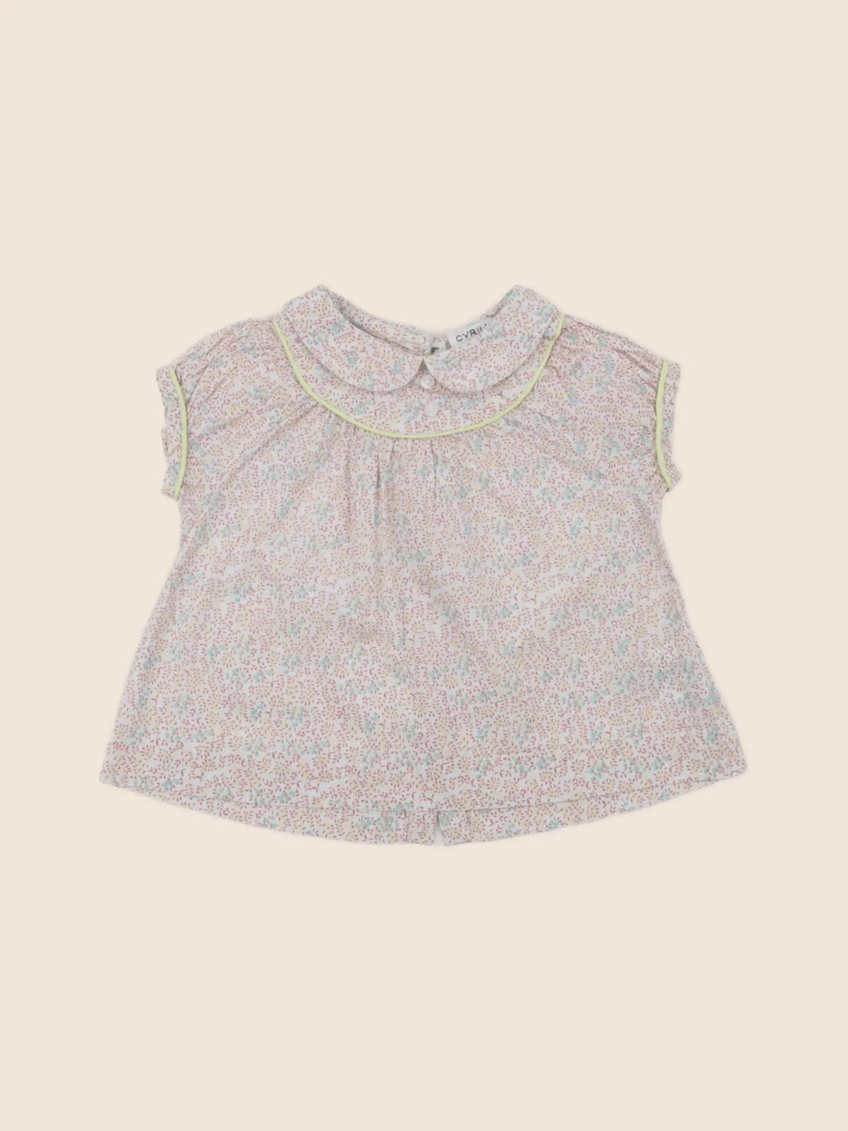 Cyrillus - blouse multicolore - 6 mois