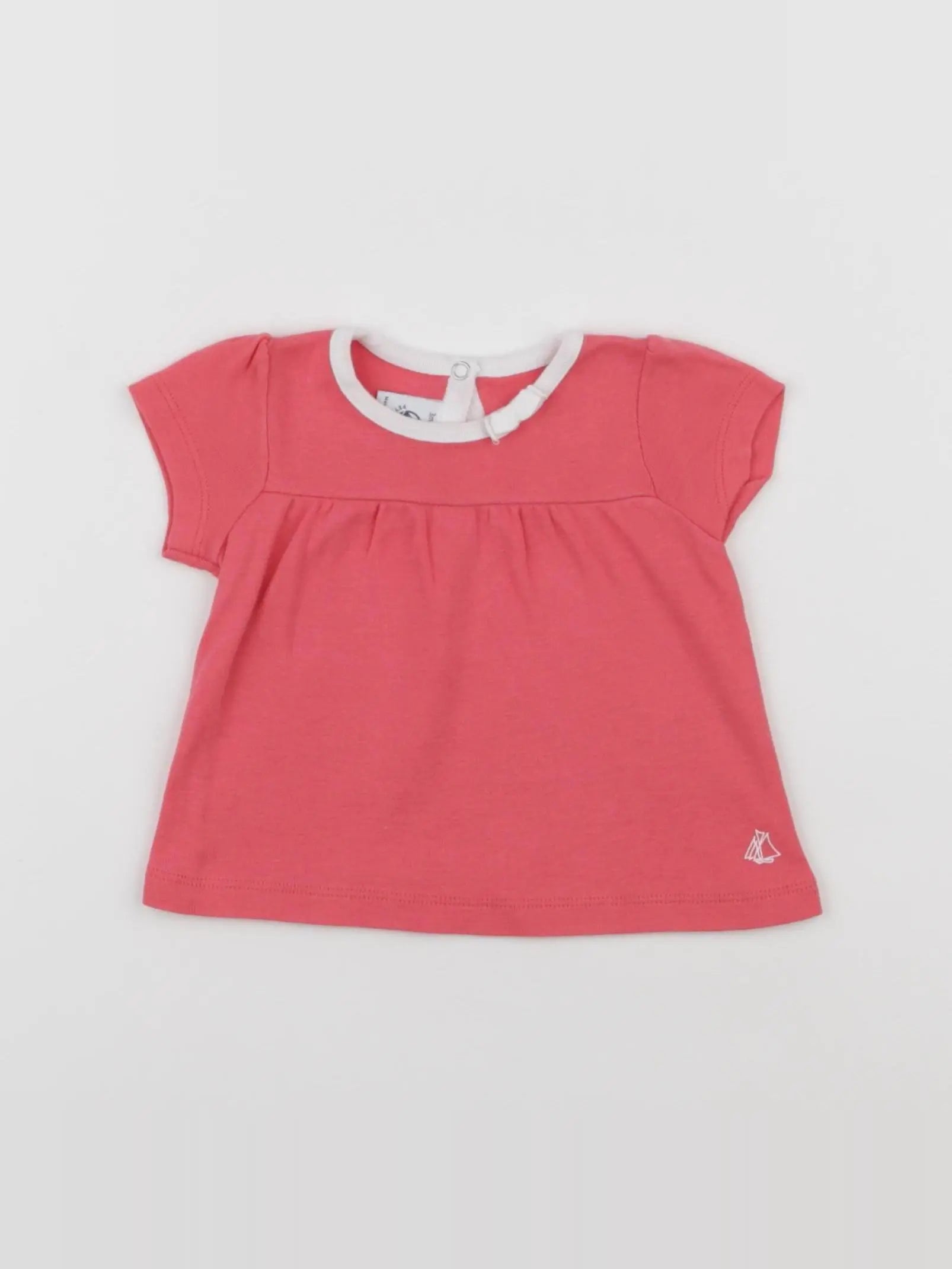 Petit Bateau - robe rose - 3 mois