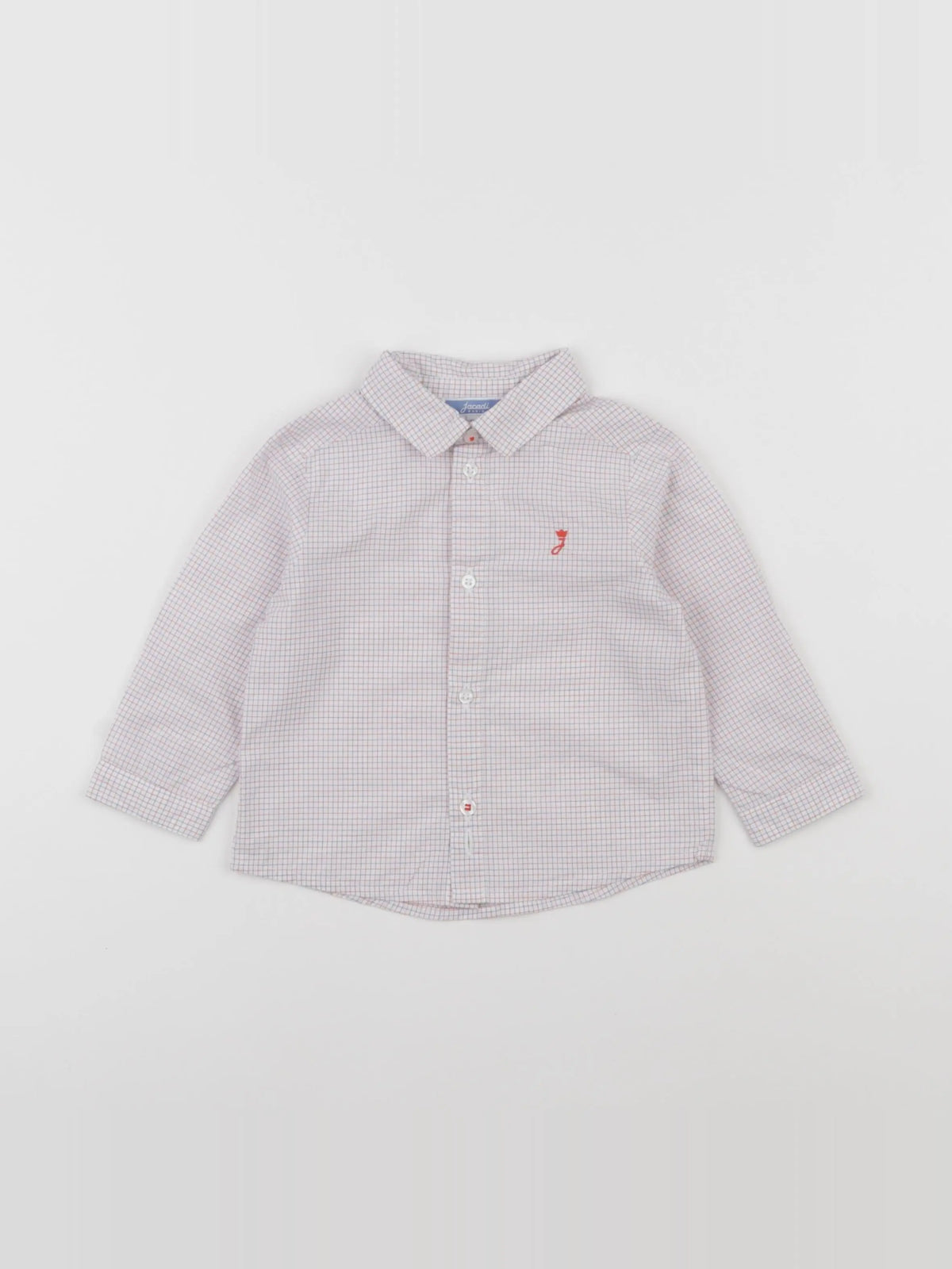 Jacadi - chemise blanc - 12 mois