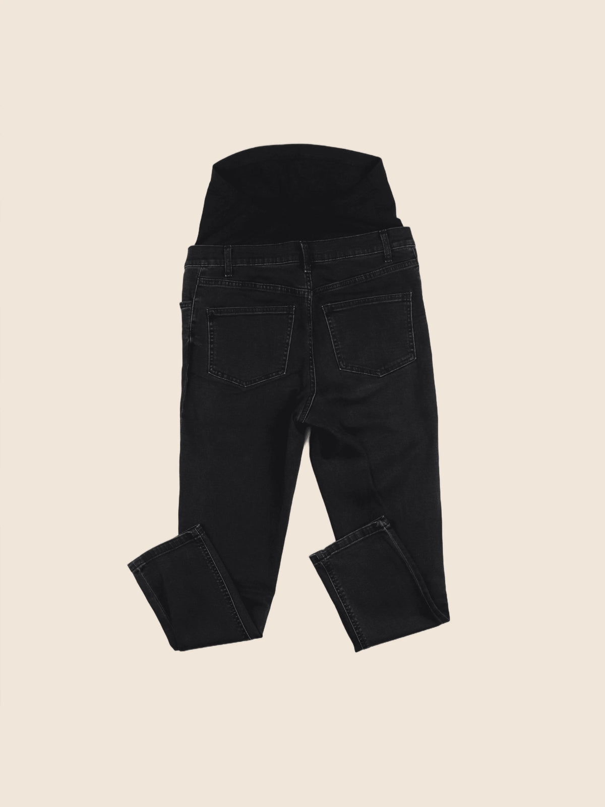 Asos - jean grossesse noir - 38