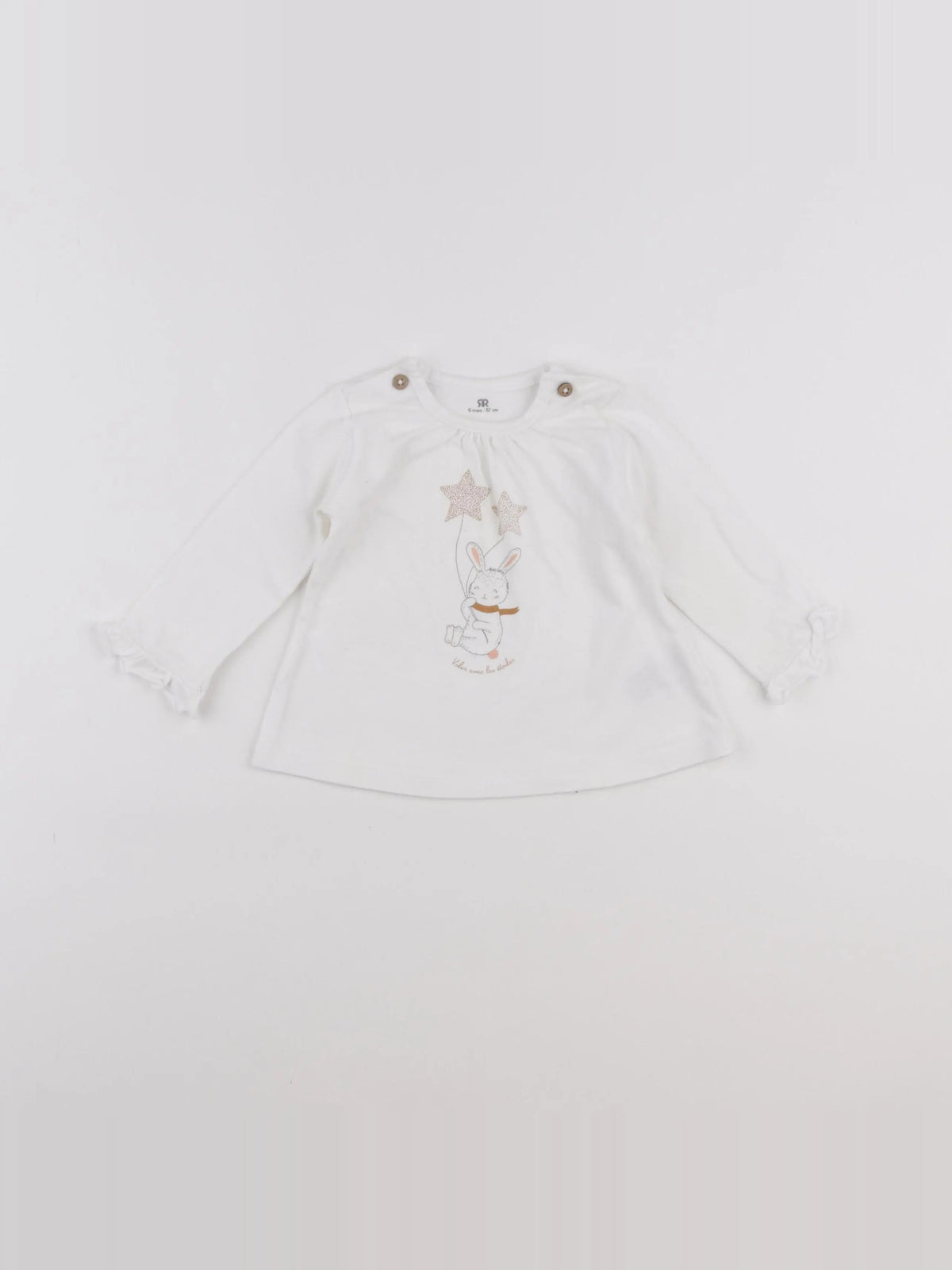 La Redoute - tee-shirt blanc - 6 mois