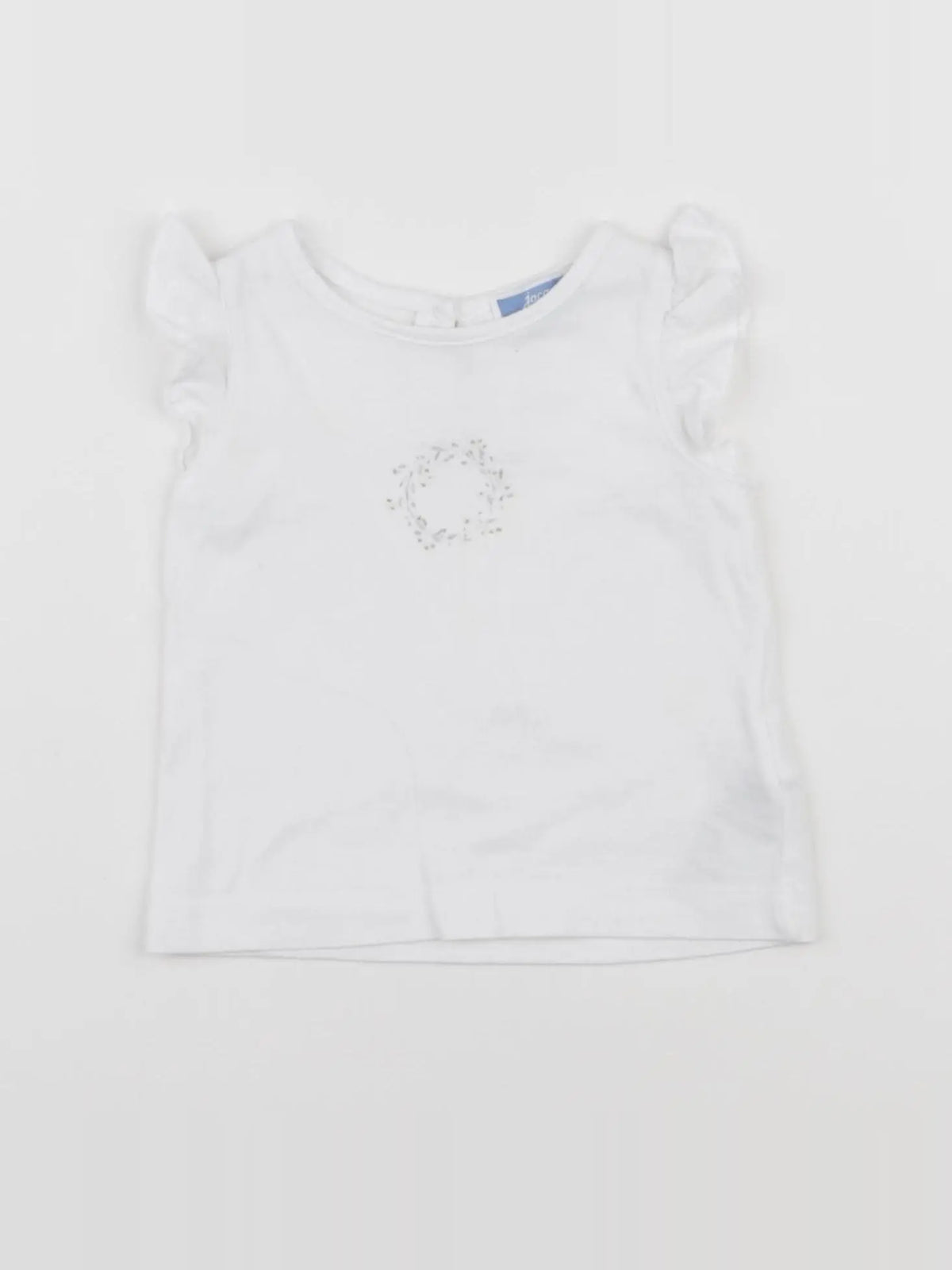 Jacadi - tee-shirt blanc - 6 mois