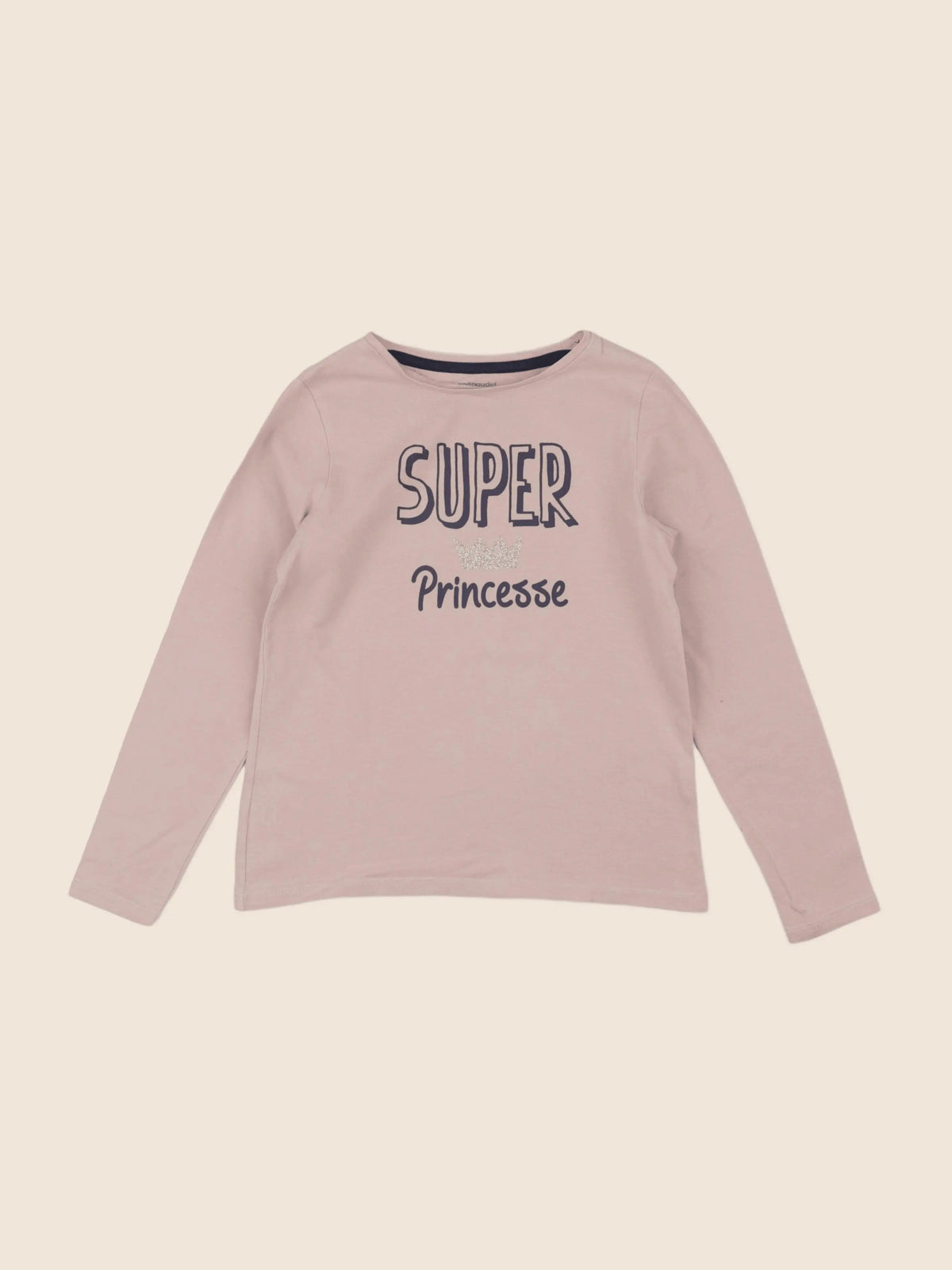 Vertbaudet - tee-shirt rose - 8 ans