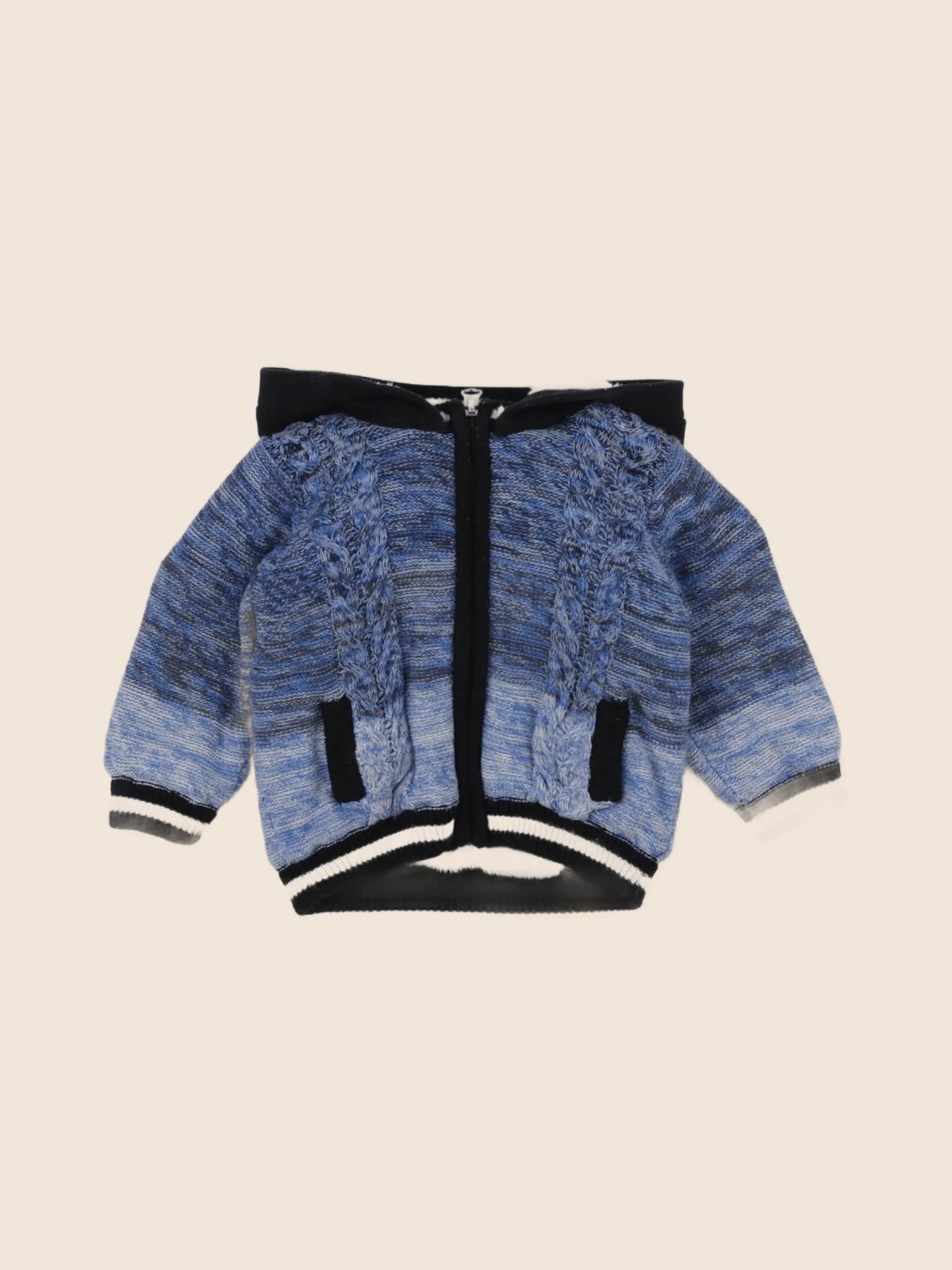 Timberland - veste doublé bleu - 12 mois