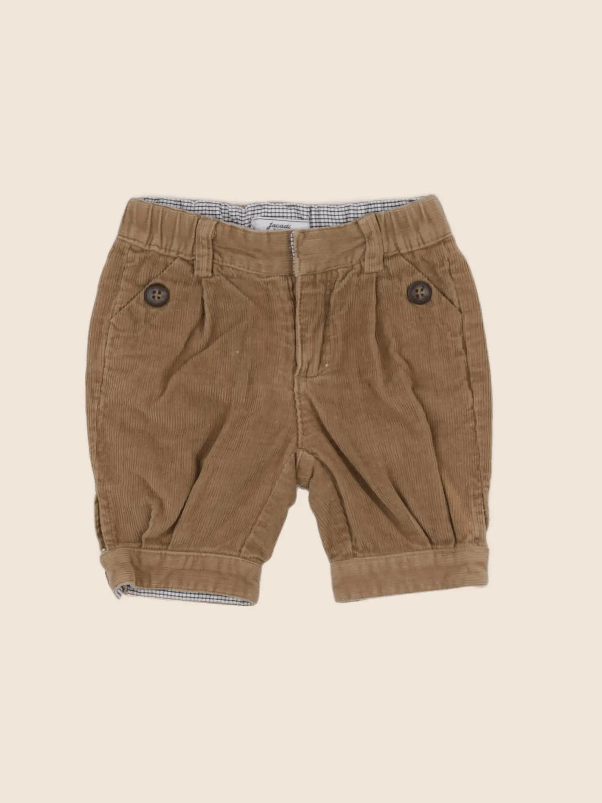 Jacadi - short marron - 6 mois