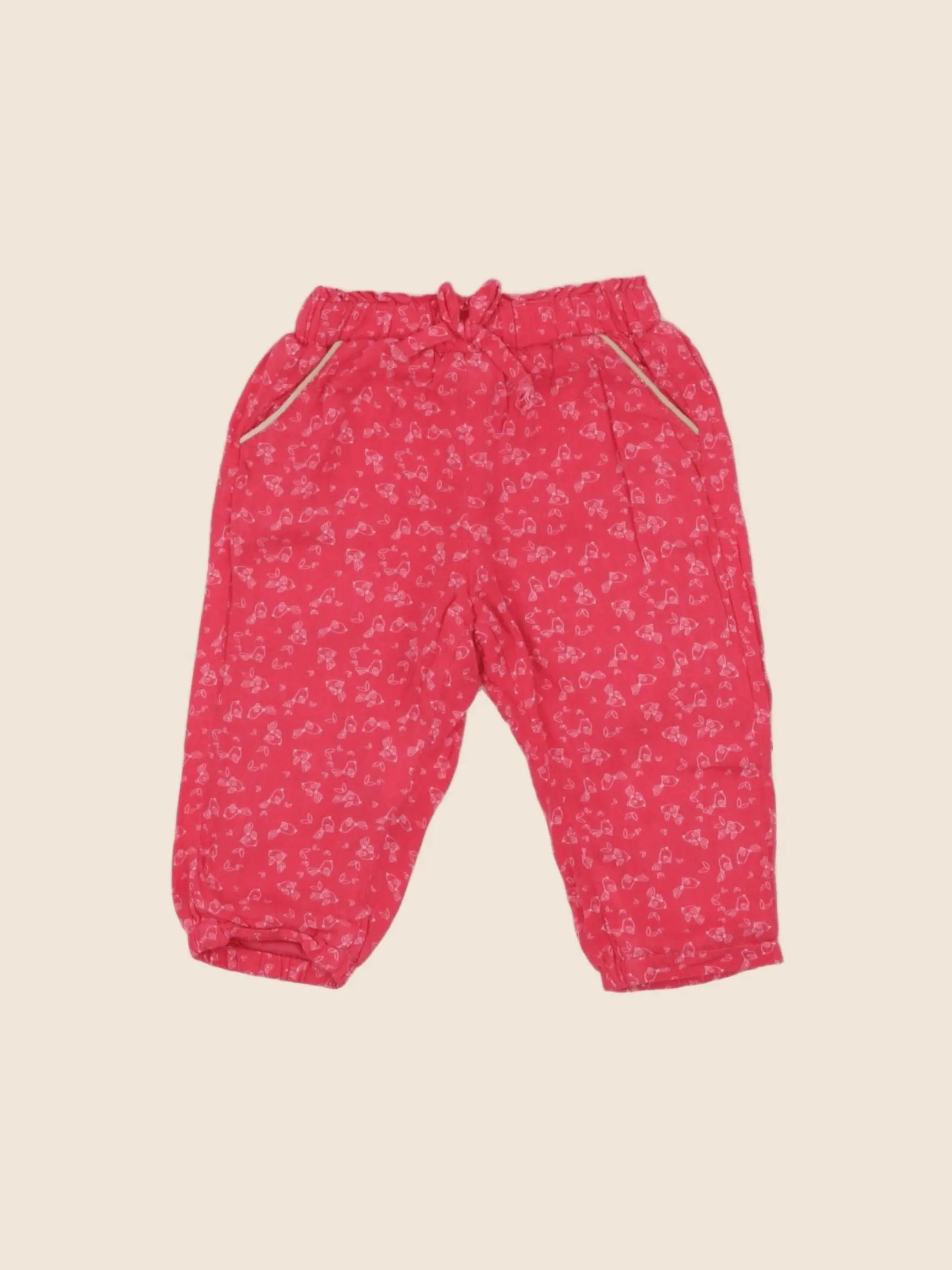 Vertbaudet - pantalon rose - 3 mois