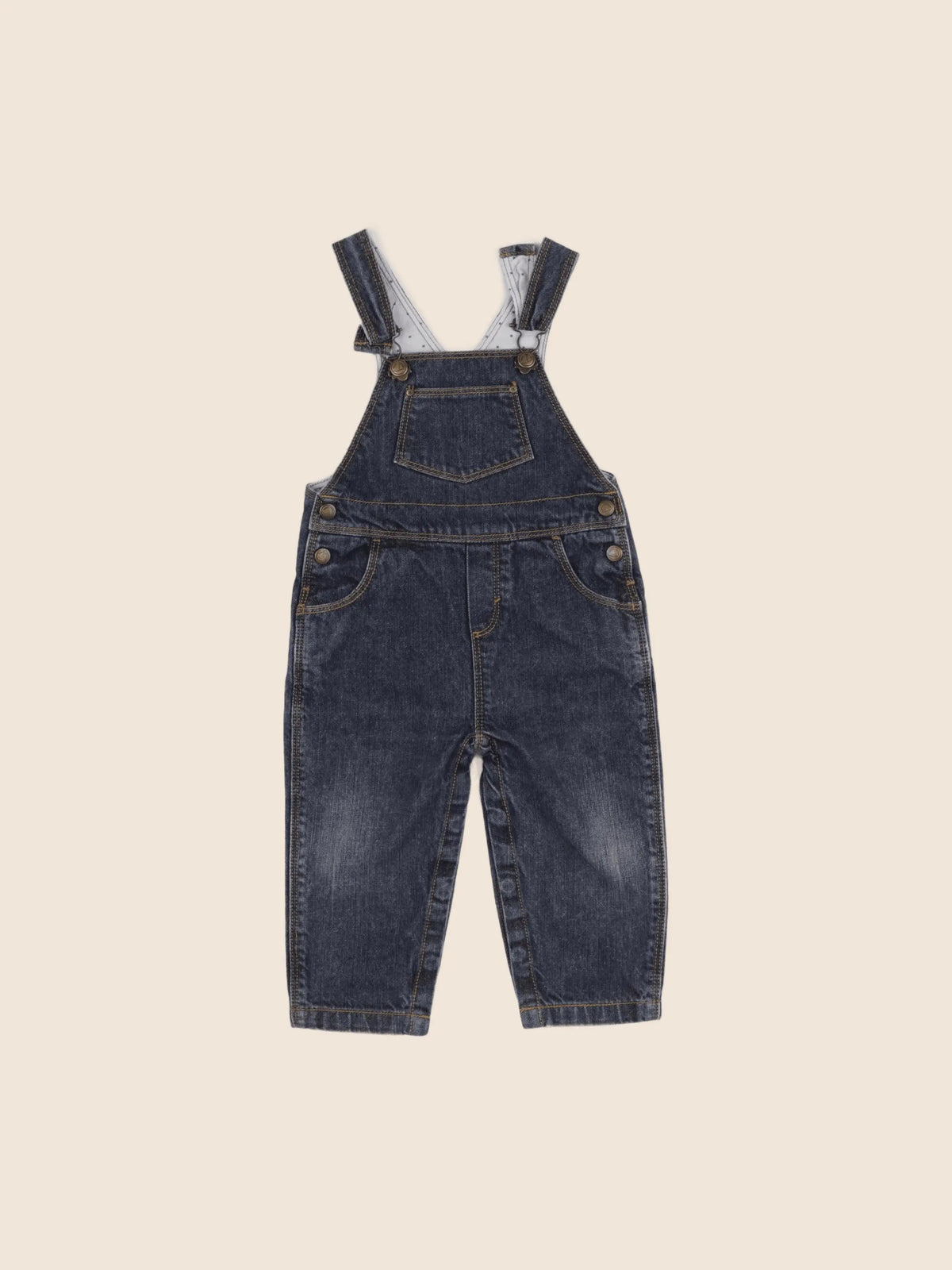 Petit Bateau - salopette bleu - 6 mois