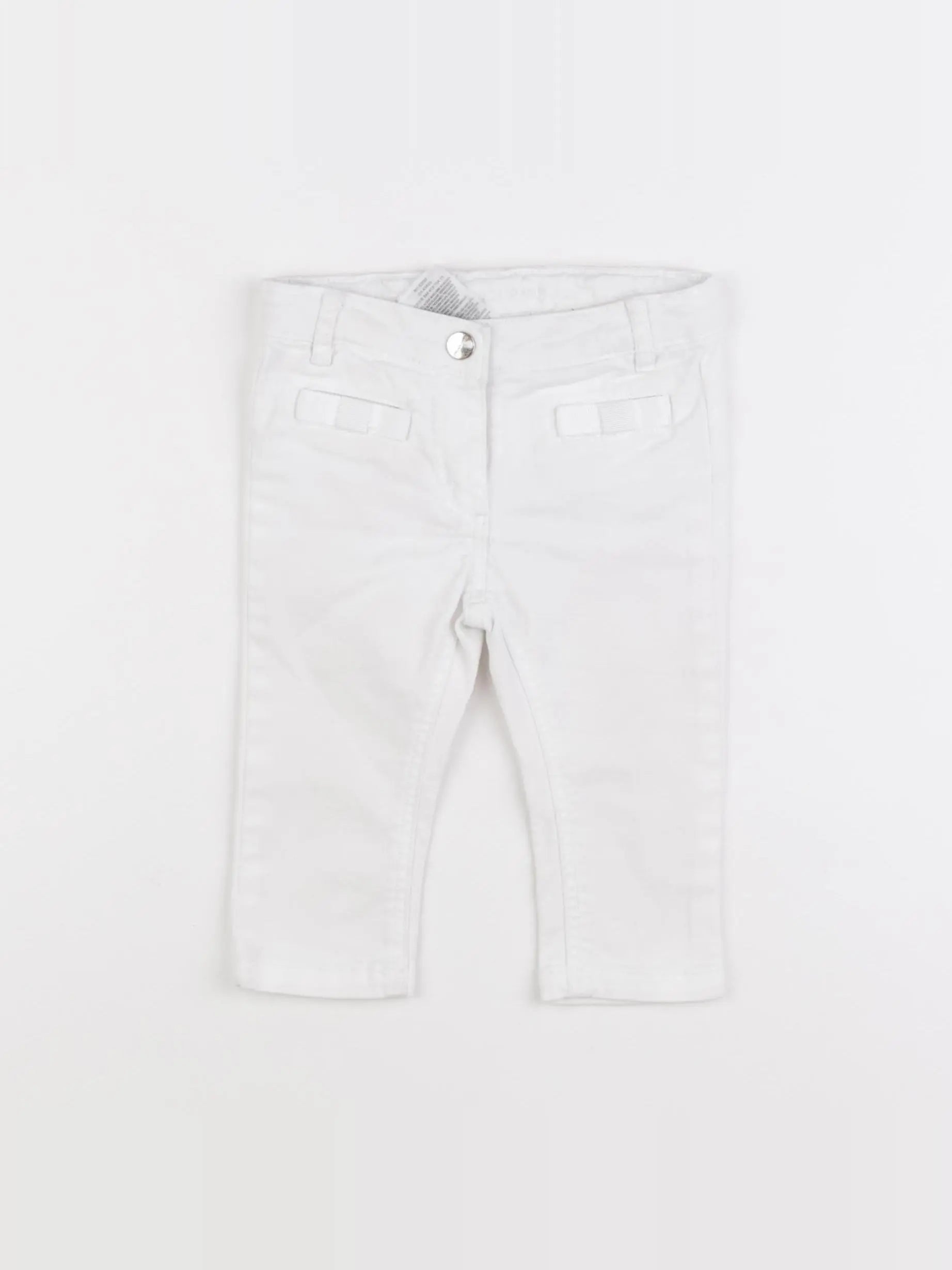 Jacadi - jean beige - 12 mois
