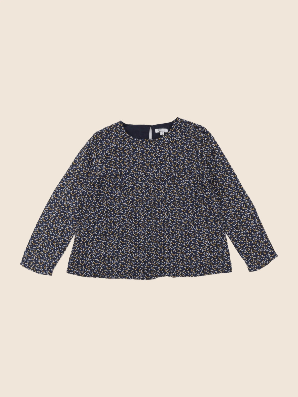Little Cigogne - blouse bleu - 6 ans