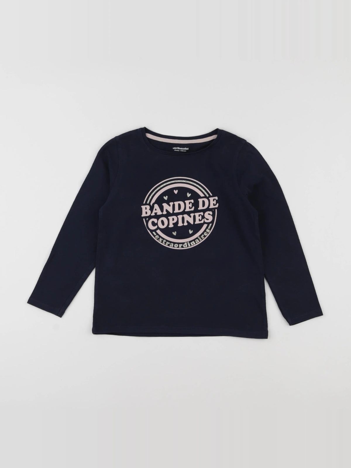 Vertbaudet - tee-shirt bleu - 6 ans
