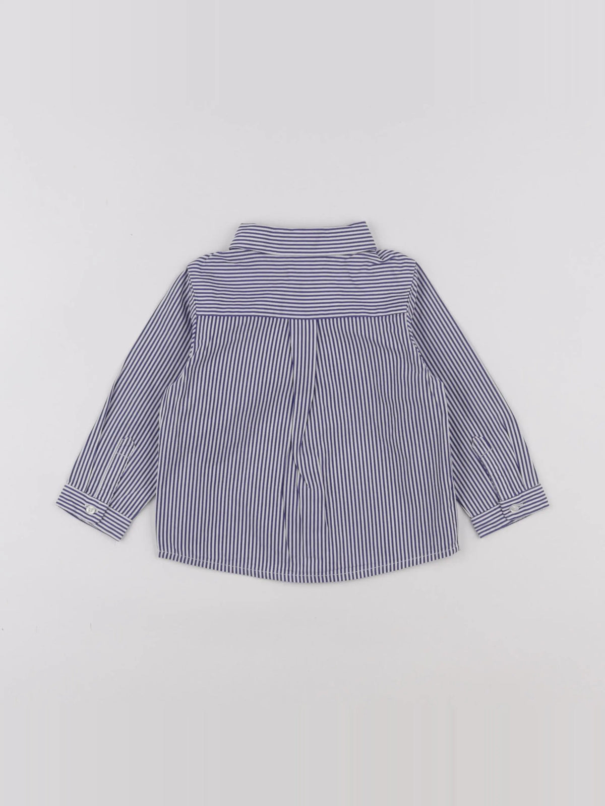 Jacadi - chemise bleu - 12 mois