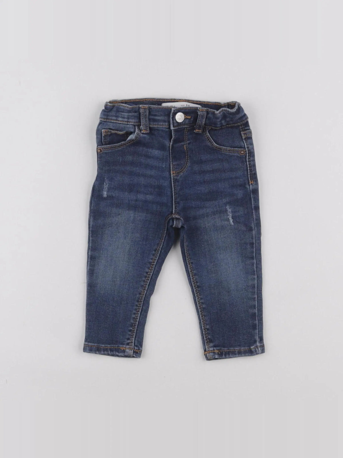 Zara - jean bleu - 6/9 mois
