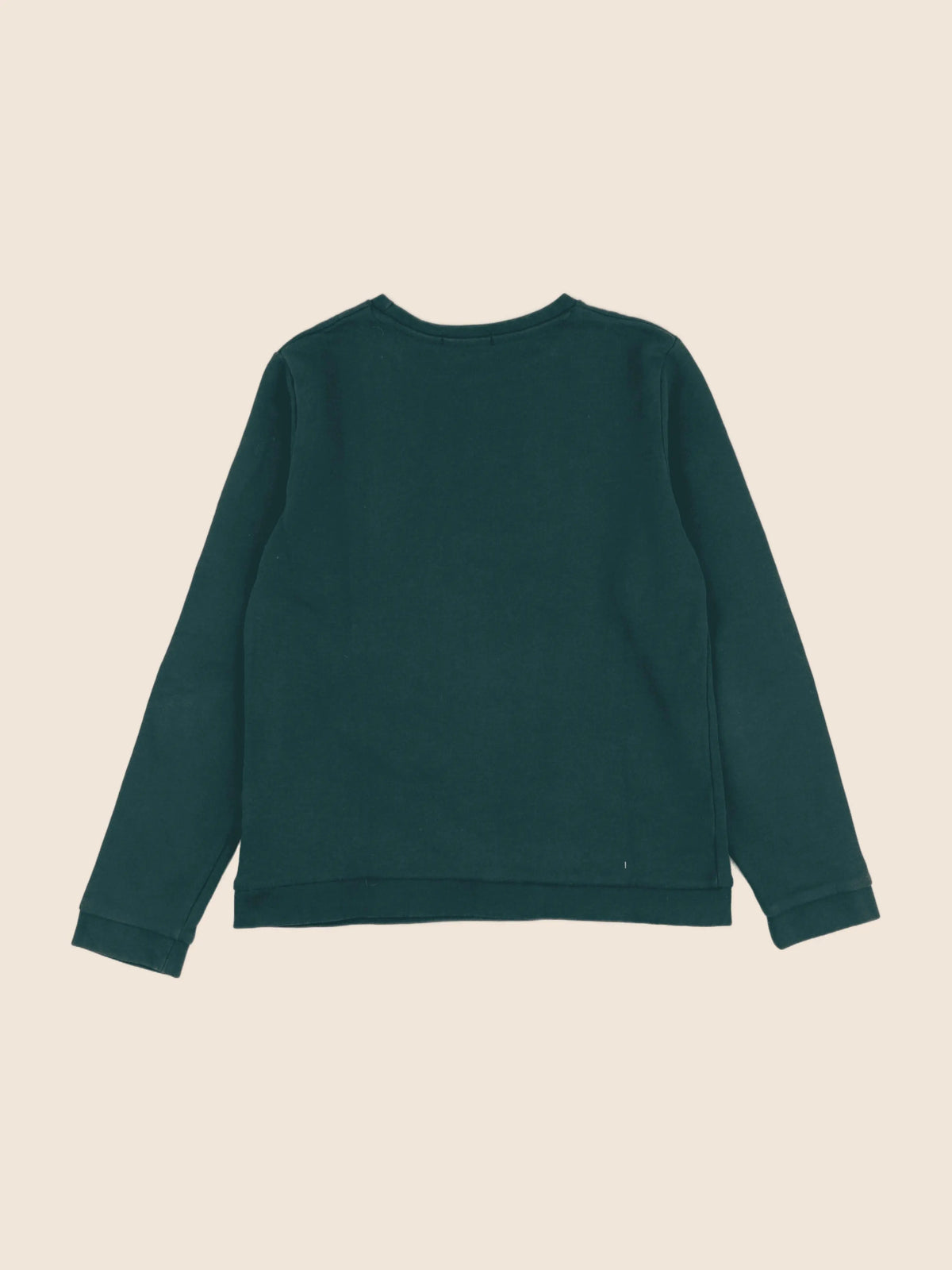 Vertbaudet - sweat vert - 12 ans