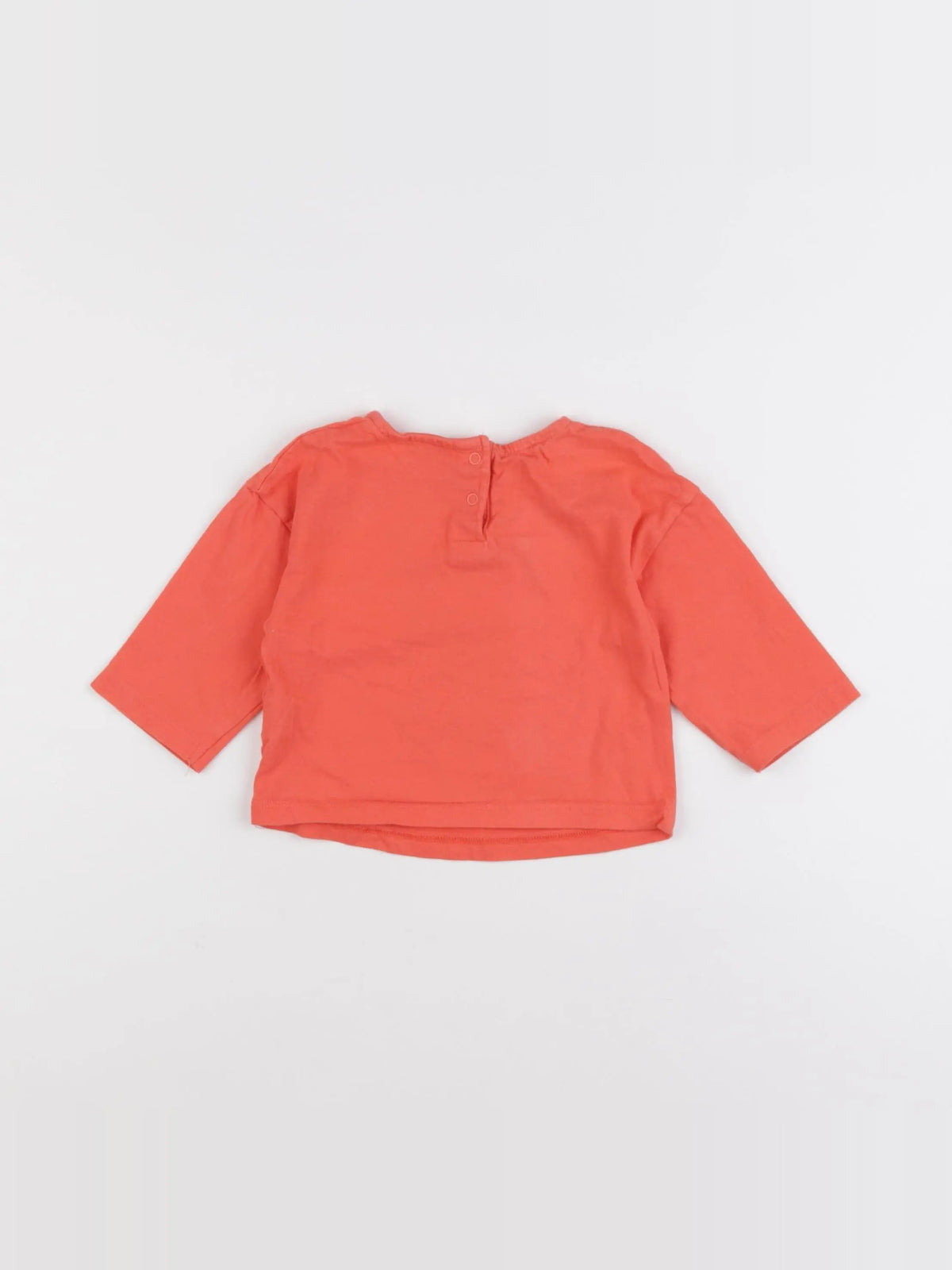 Tape à l'oeil - tee-shirt orange - 9 mois