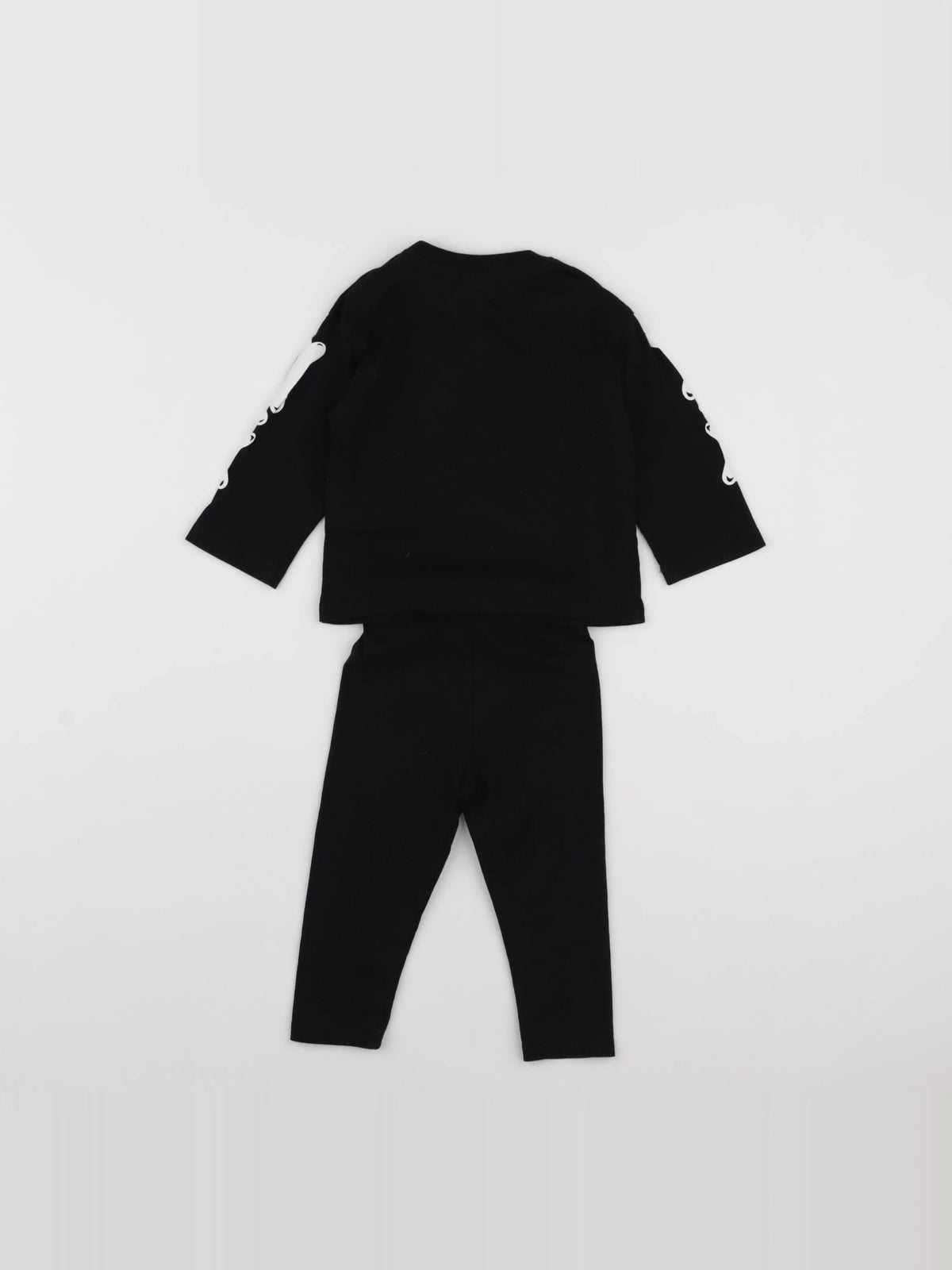 H&M - ensemble noir - 6/9 mois