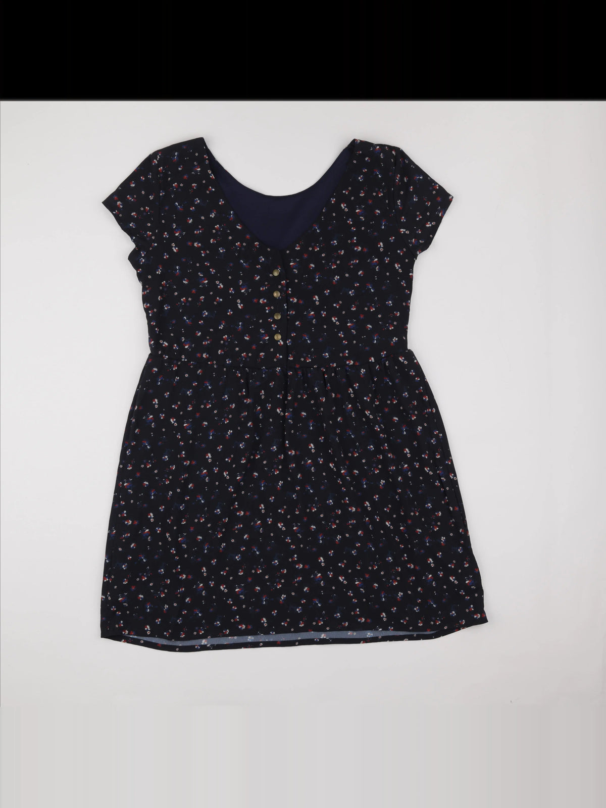 Envie de fraise - robe grossesse bleu - 42