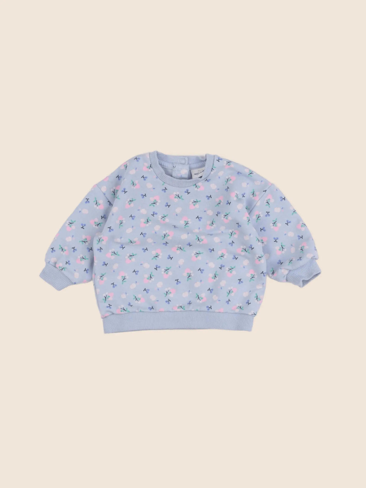 Tape à l'oeil - sweat bleu - 6 mois