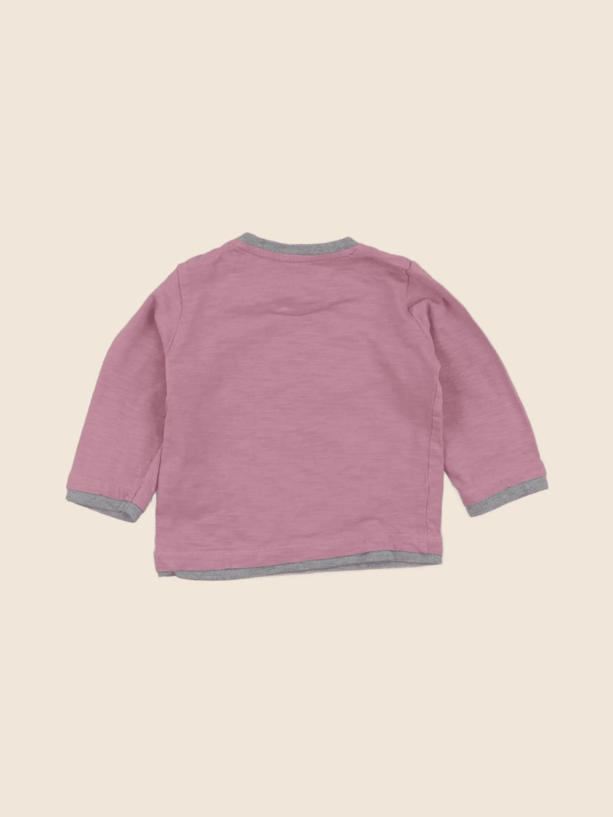 Vertbaudet - tee-shirt rose - 9 mois