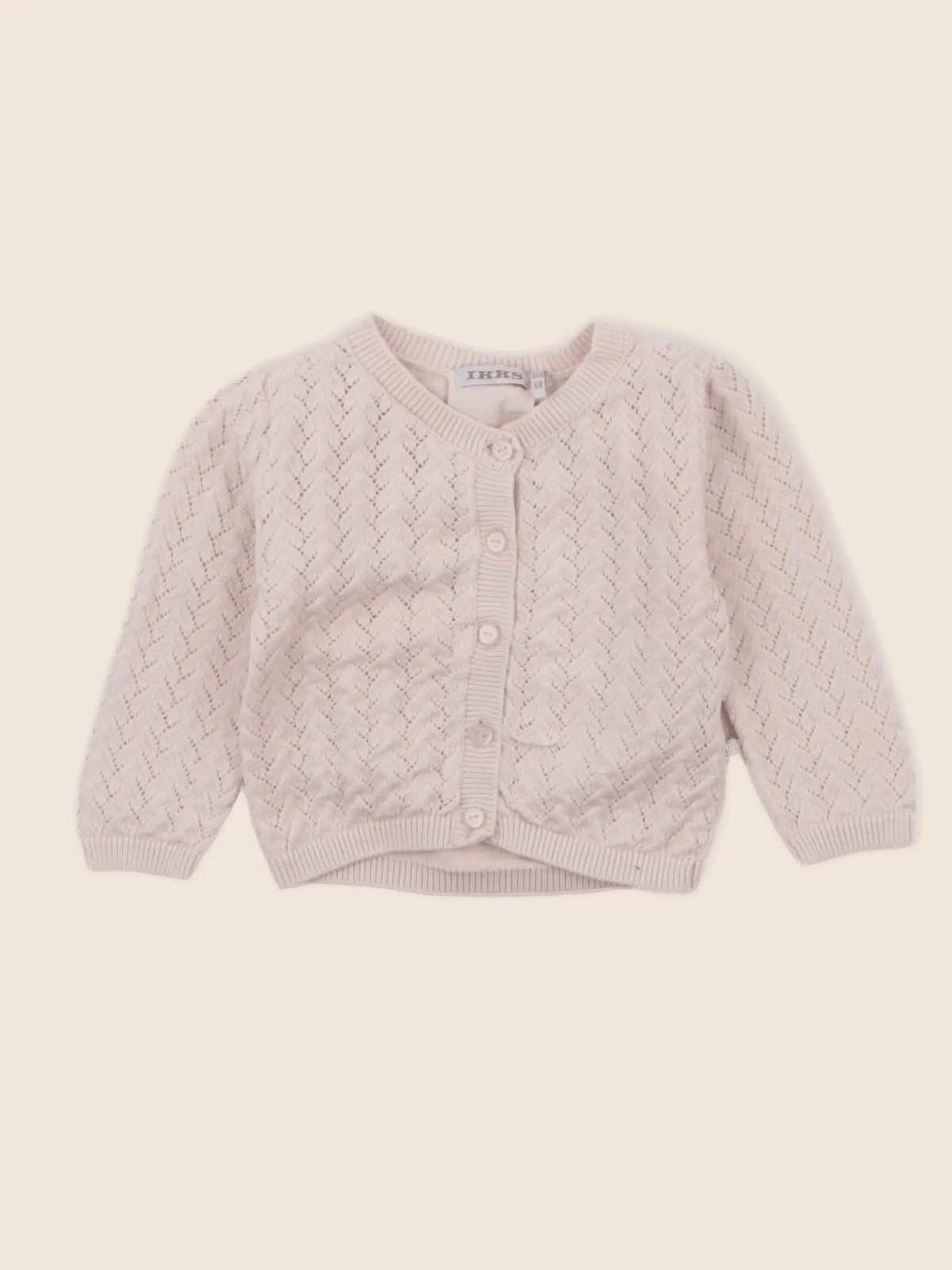 IKKS - gilet rose - 6 mois