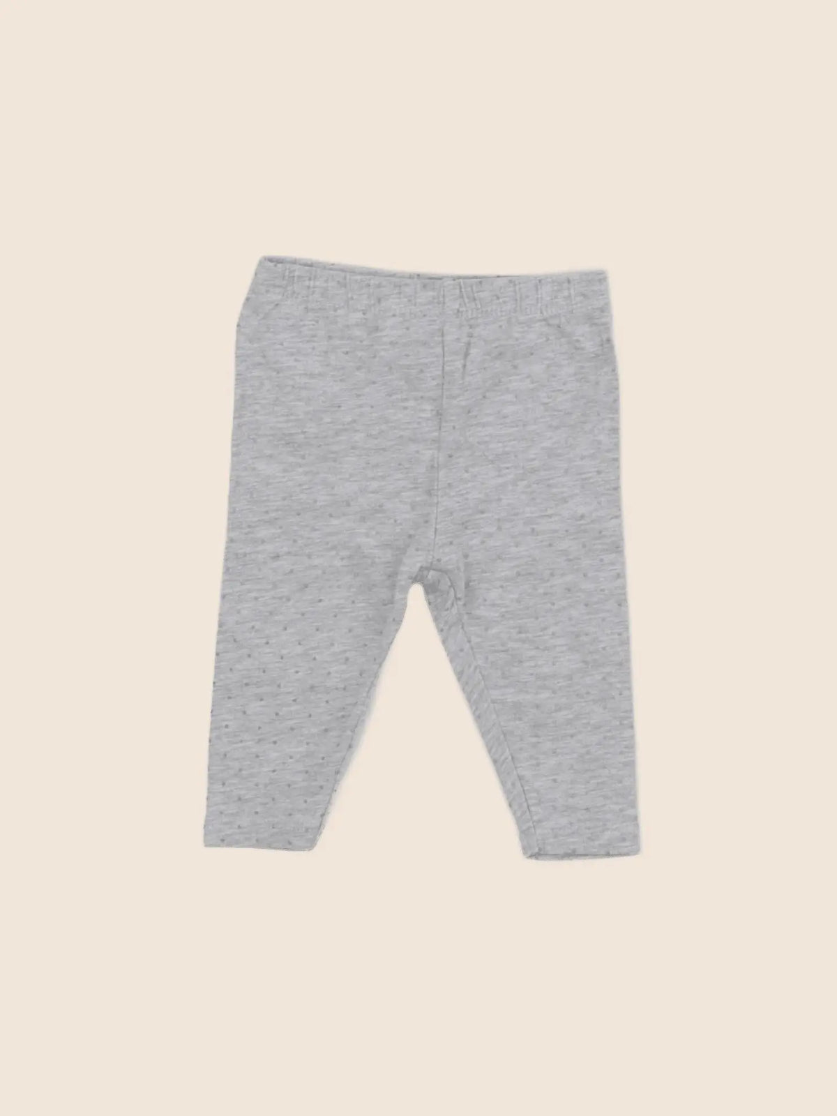 Vertbaudet - legging gris, argent - 3 mois