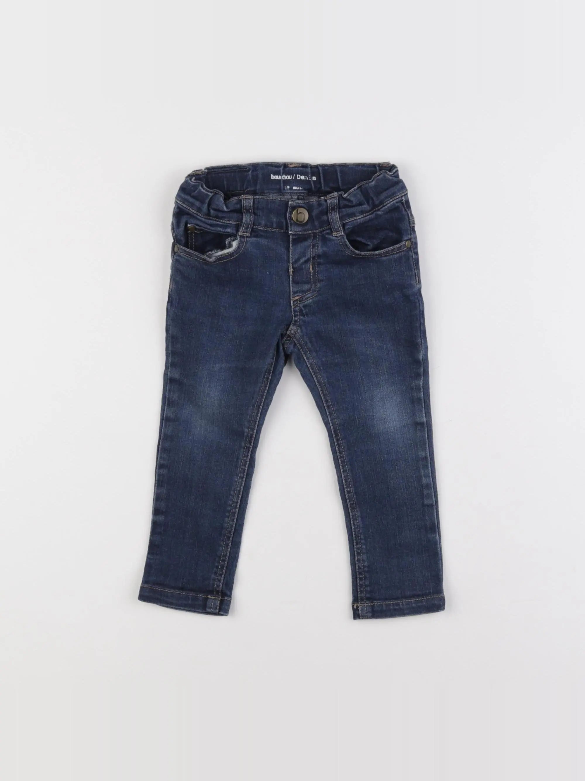 Boutchou - jean bleu - 12 mois
