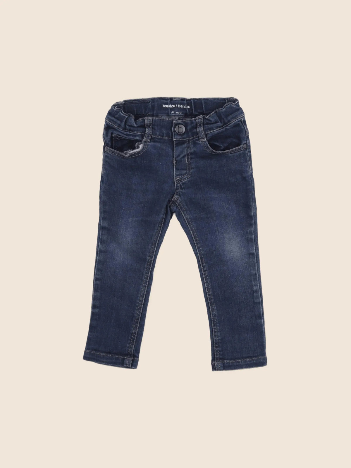 Boutchou - jean bleu - 12 mois