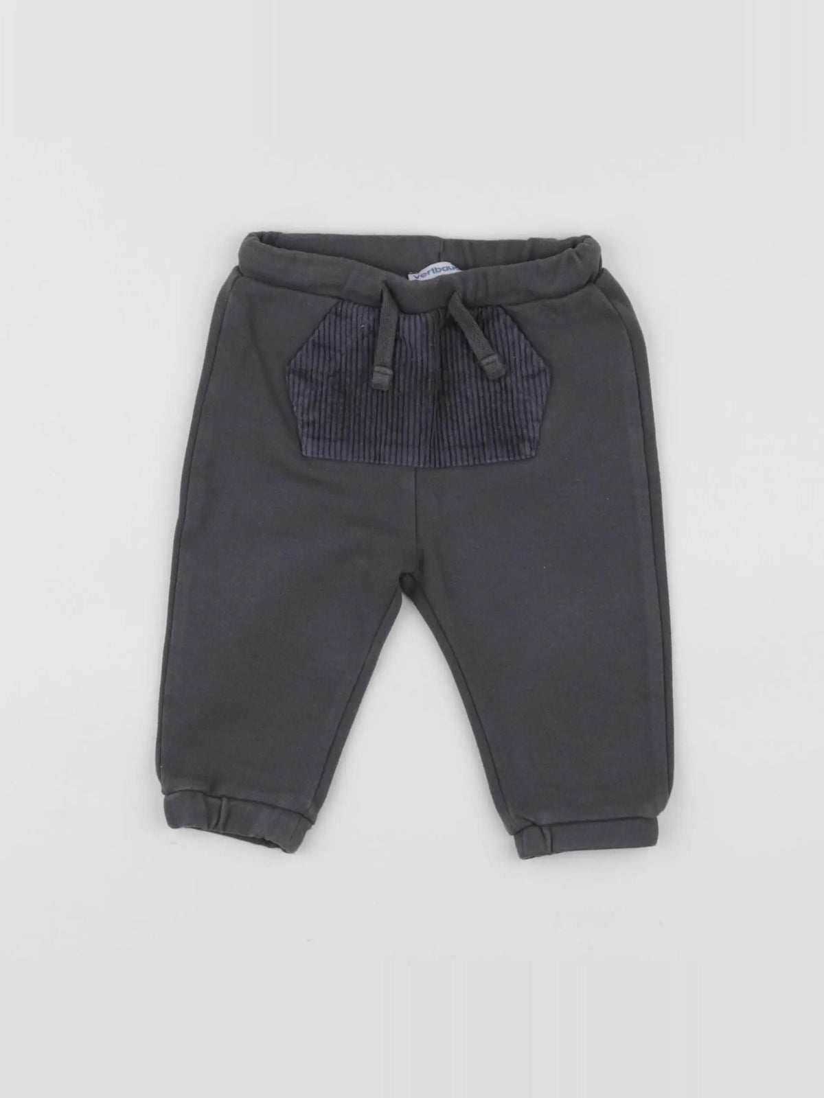 Vertbaudet - jogging gris - 9 mois