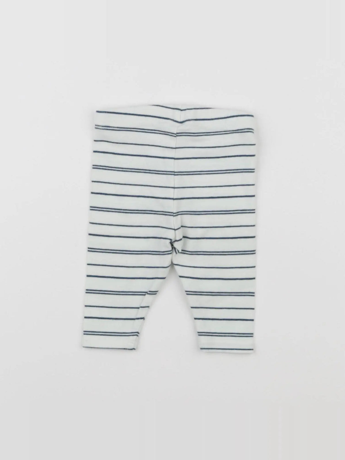 Vertbaudet - legging blanc, bleu - 1 mois