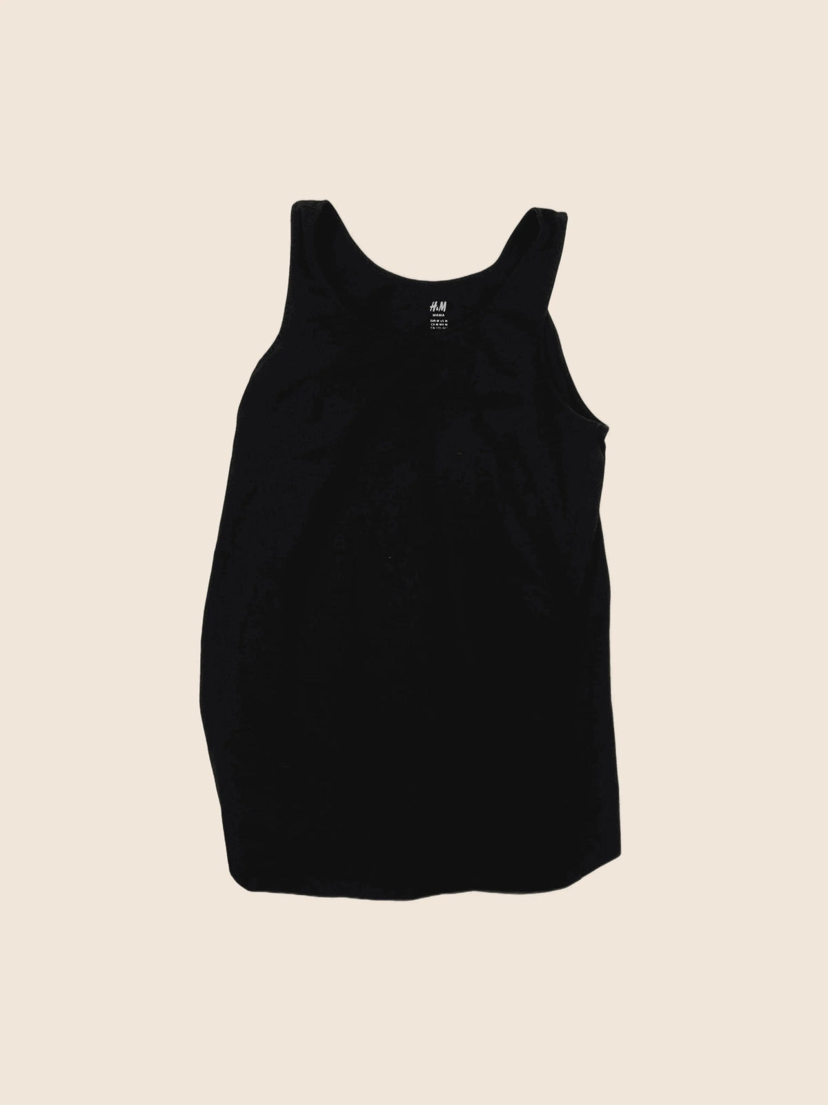 H&M - débardeur grossesse noir - m