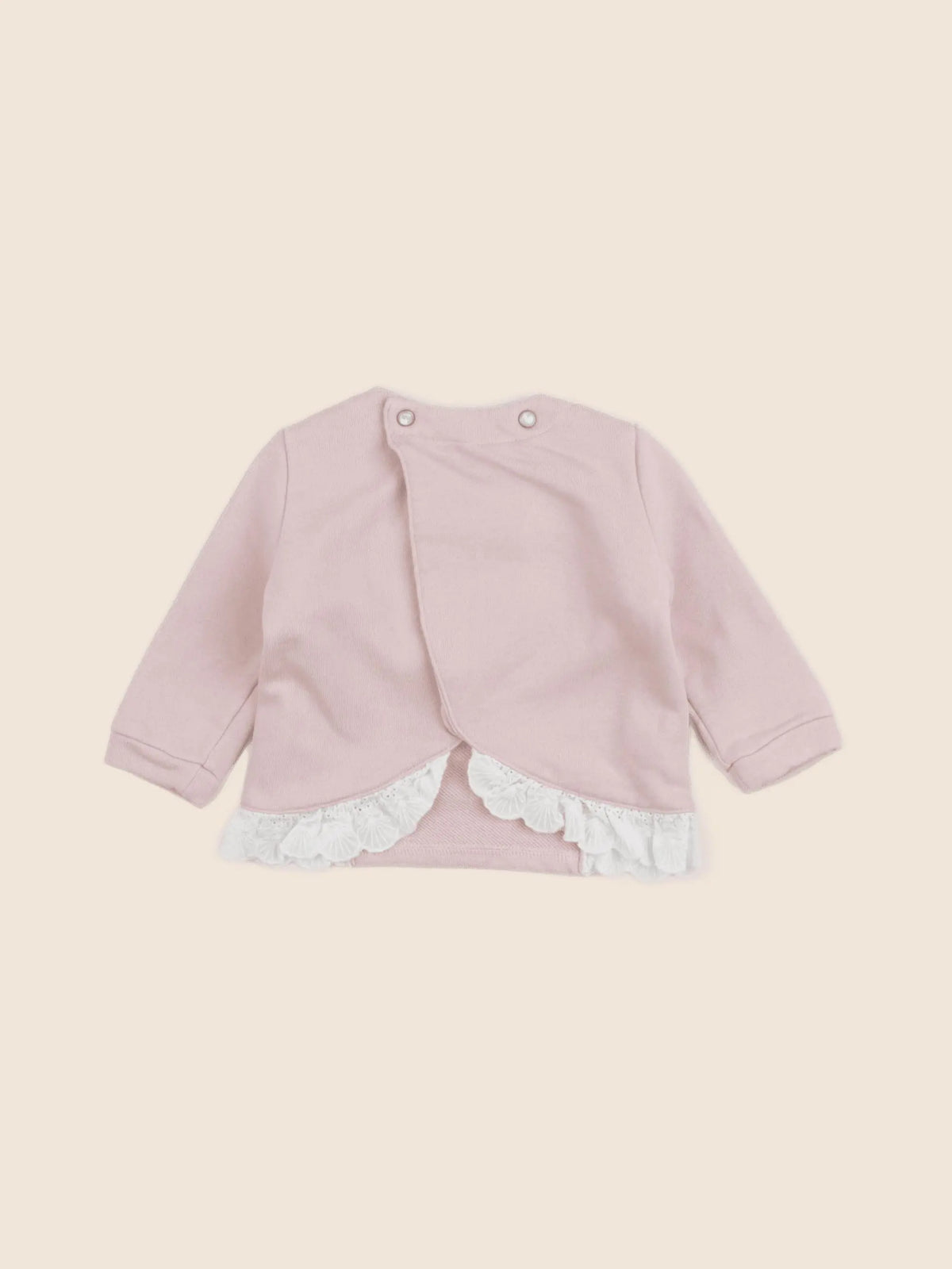 IKKS - sweat rose - 6 mois
