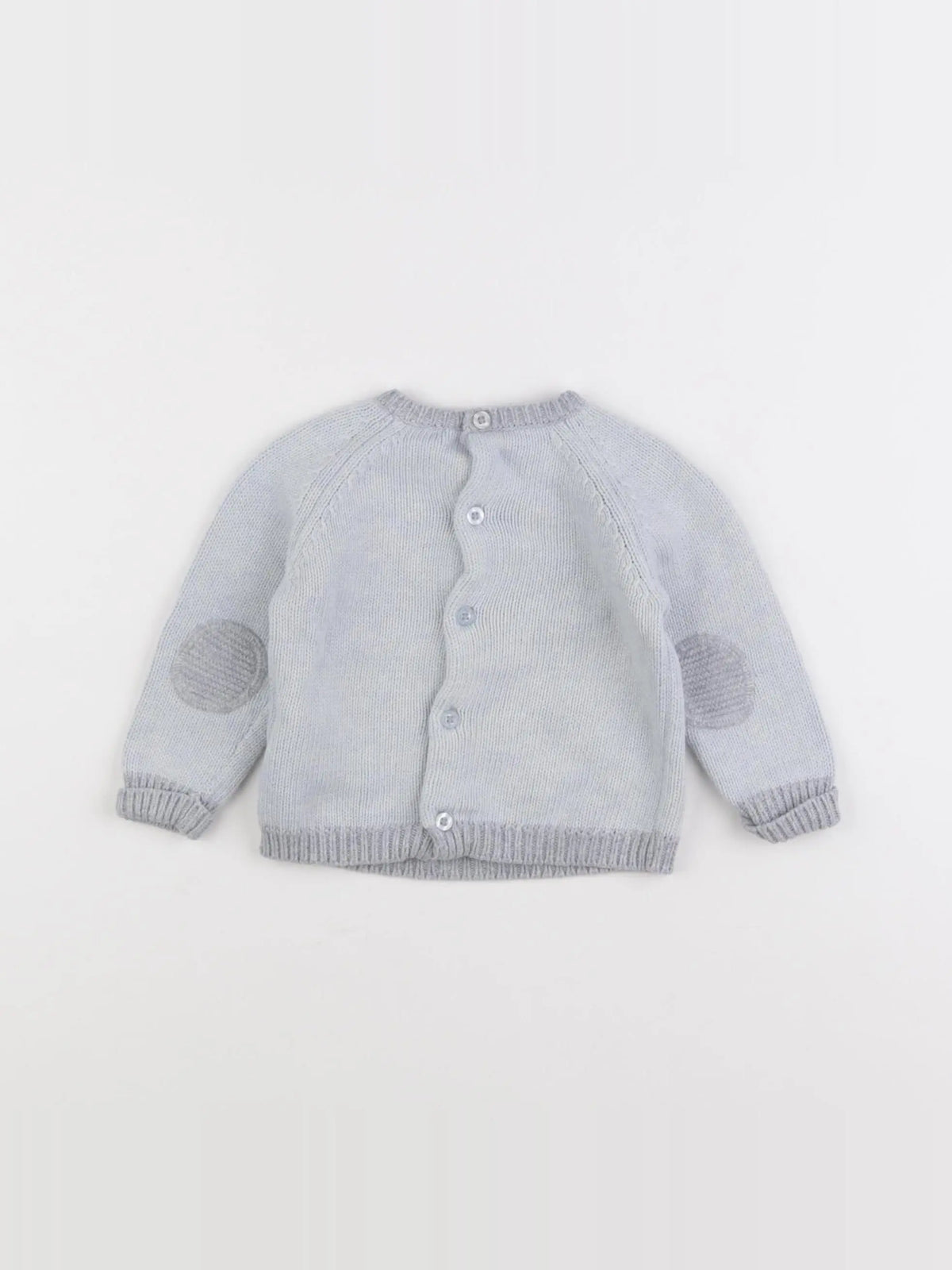 Vertbaudet - pull bleu - 6 mois