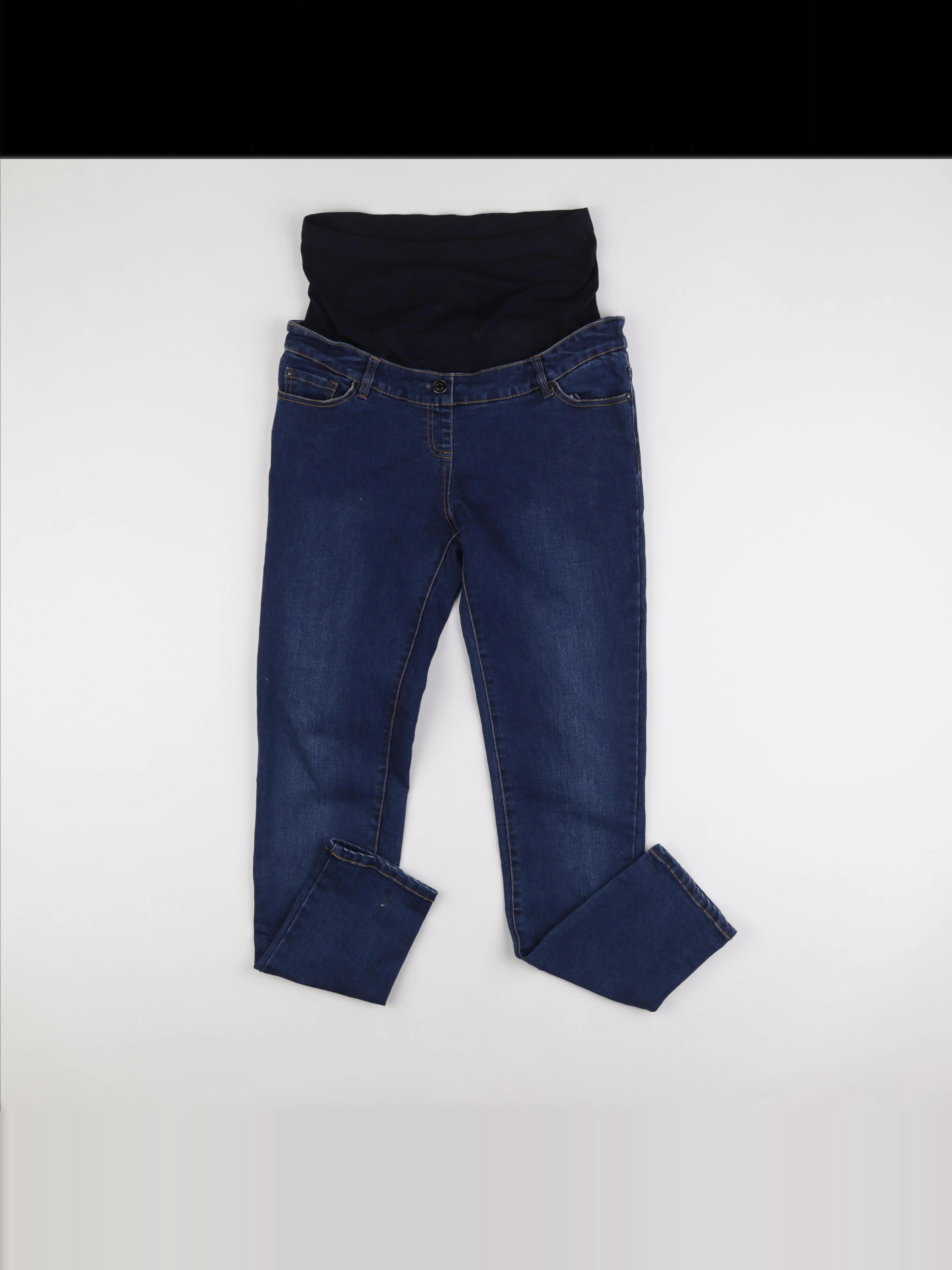 Vertbaudet - jean grossesse bleu - 42