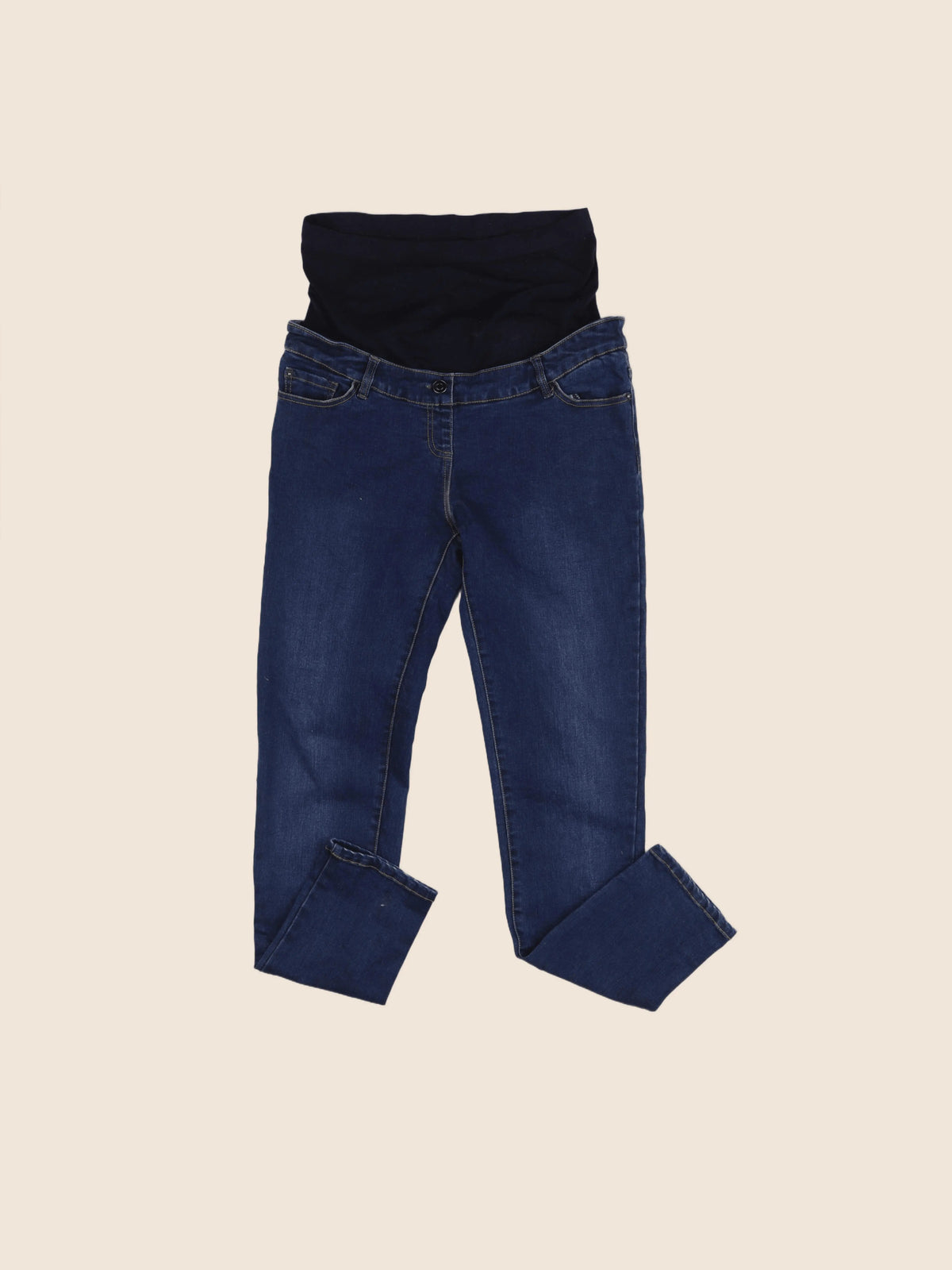 Vertbaudet - jean grossesse bleu - 42