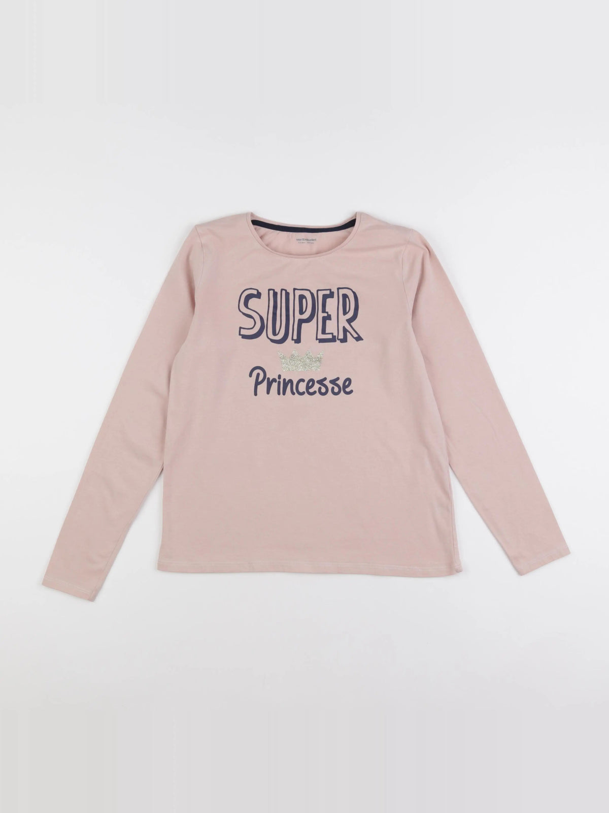Vertbaudet - tee-shirt rose - 12 ans