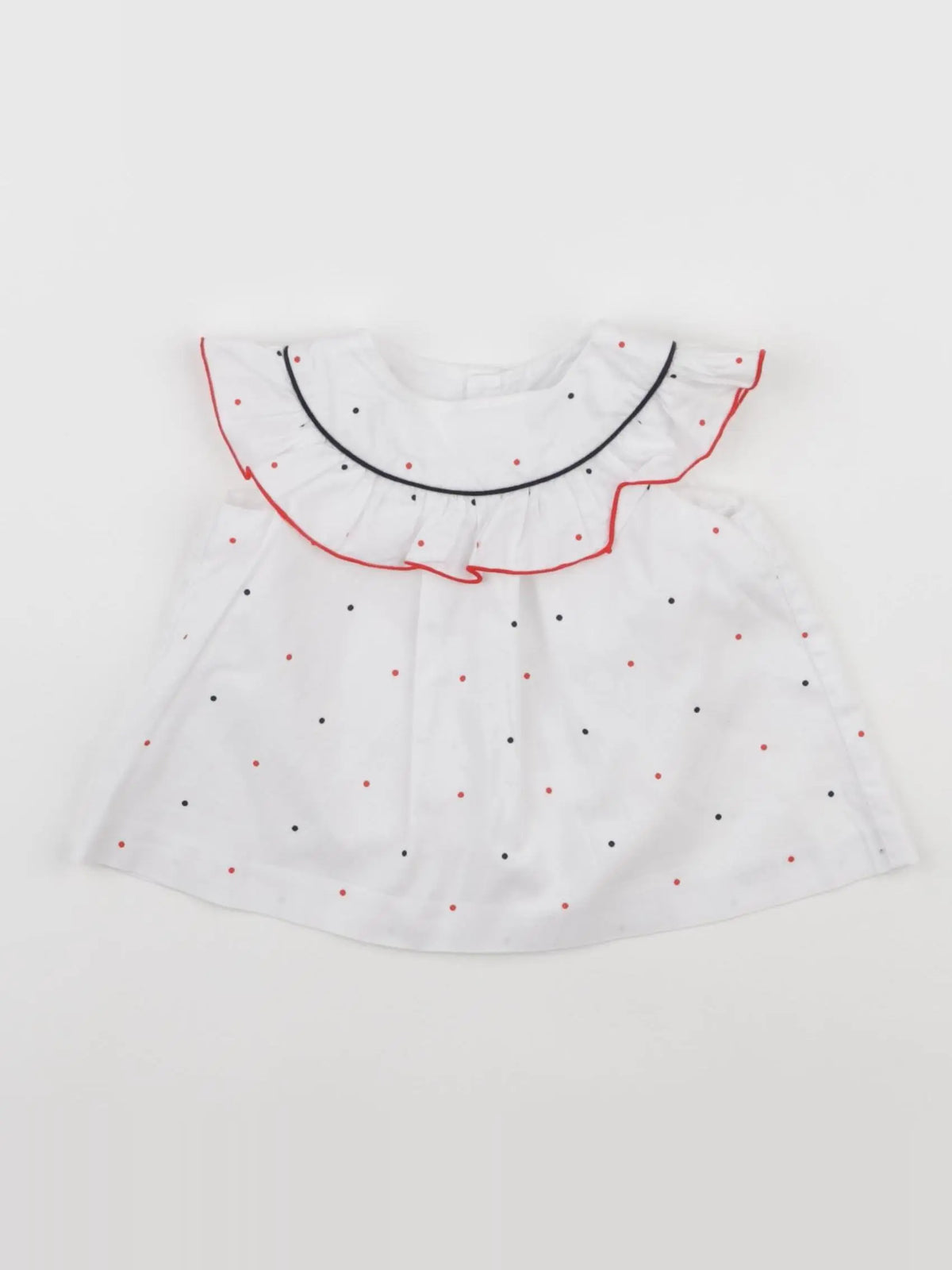 Jacadi - blouse blanc - 6 mois