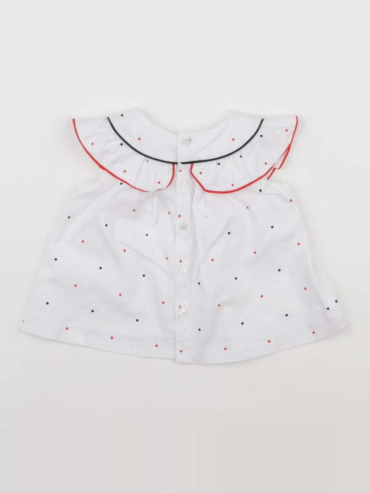Jacadi - blouse blanc - 6 mois