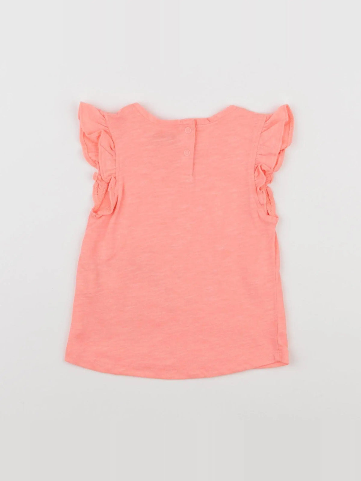 Tape à l'oeil - tee-shirt orange - 6 mois