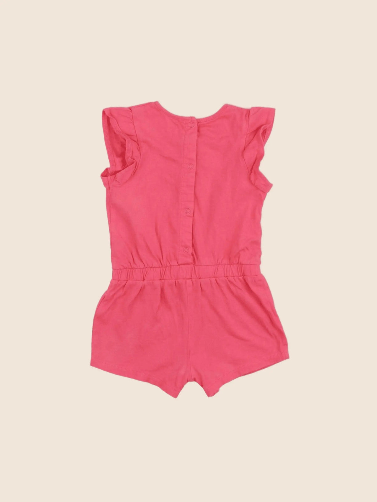 Vertbaudet - combinaison rose - 12 mois